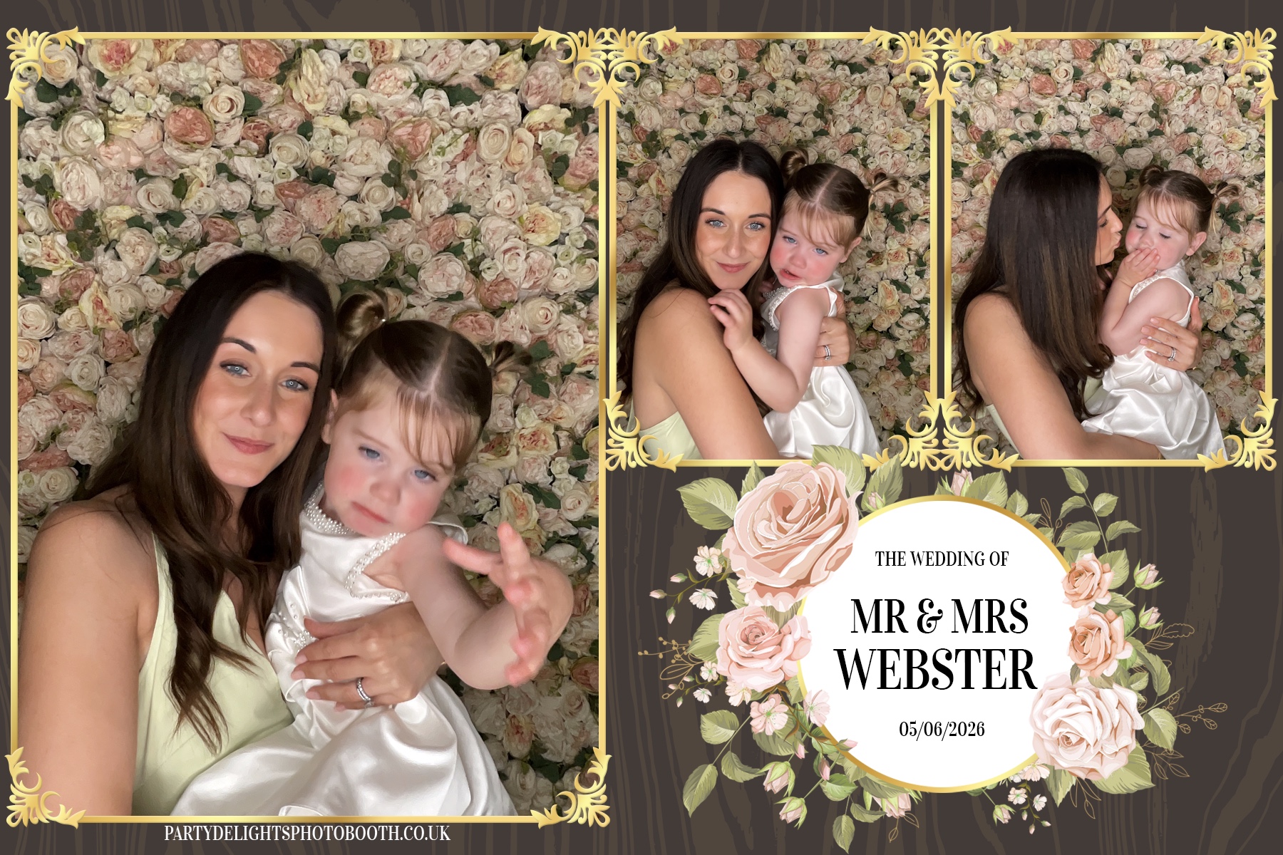 Dominic & Sarah-Jayne’s wedding | View more photos from the event at gallery.partydelightsphotobooth.co.uk/u/PartyDelightsPhotoBooth/Dominic-Sarah-Jayne’s-wedding