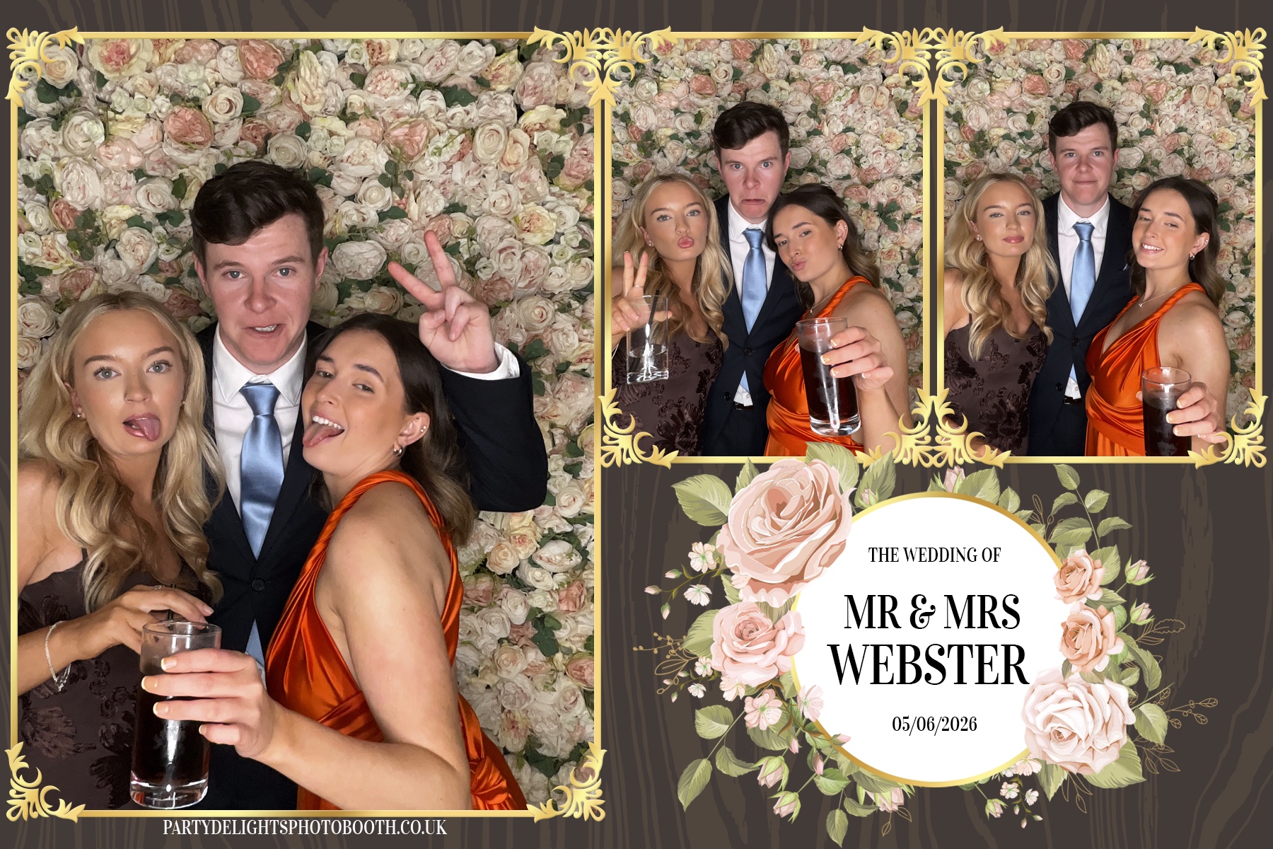 Dominic & Sarah-Jayne’s wedding | View more photos from the event at gallery.partydelightsphotobooth.co.uk/u/PartyDelightsPhotoBooth/Dominic-Sarah-Jayne’s-wedding