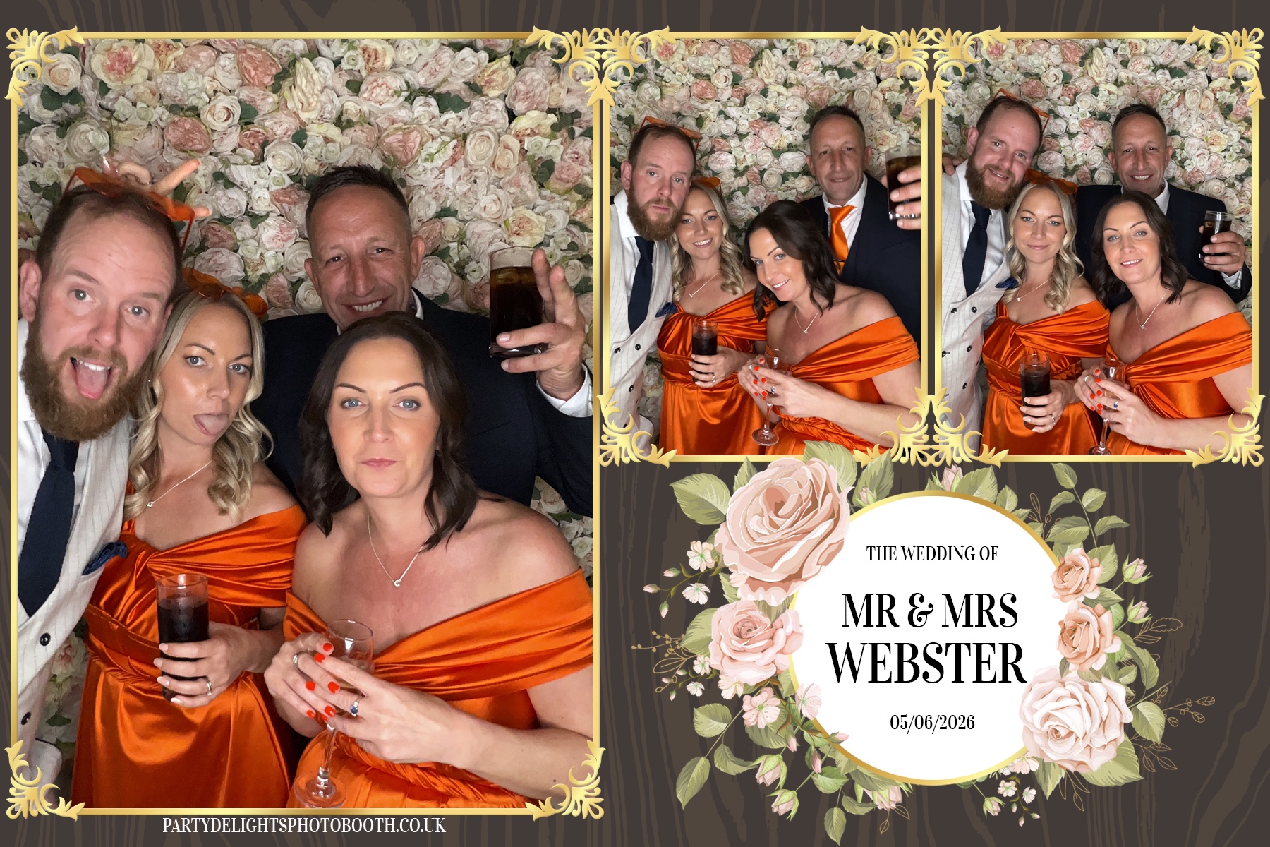 Dominic & Sarah-Jayne’s wedding | View more photos from the event at gallery.partydelightsphotobooth.co.uk/u/PartyDelightsPhotoBooth/Dominic-Sarah-Jayne’s-wedding