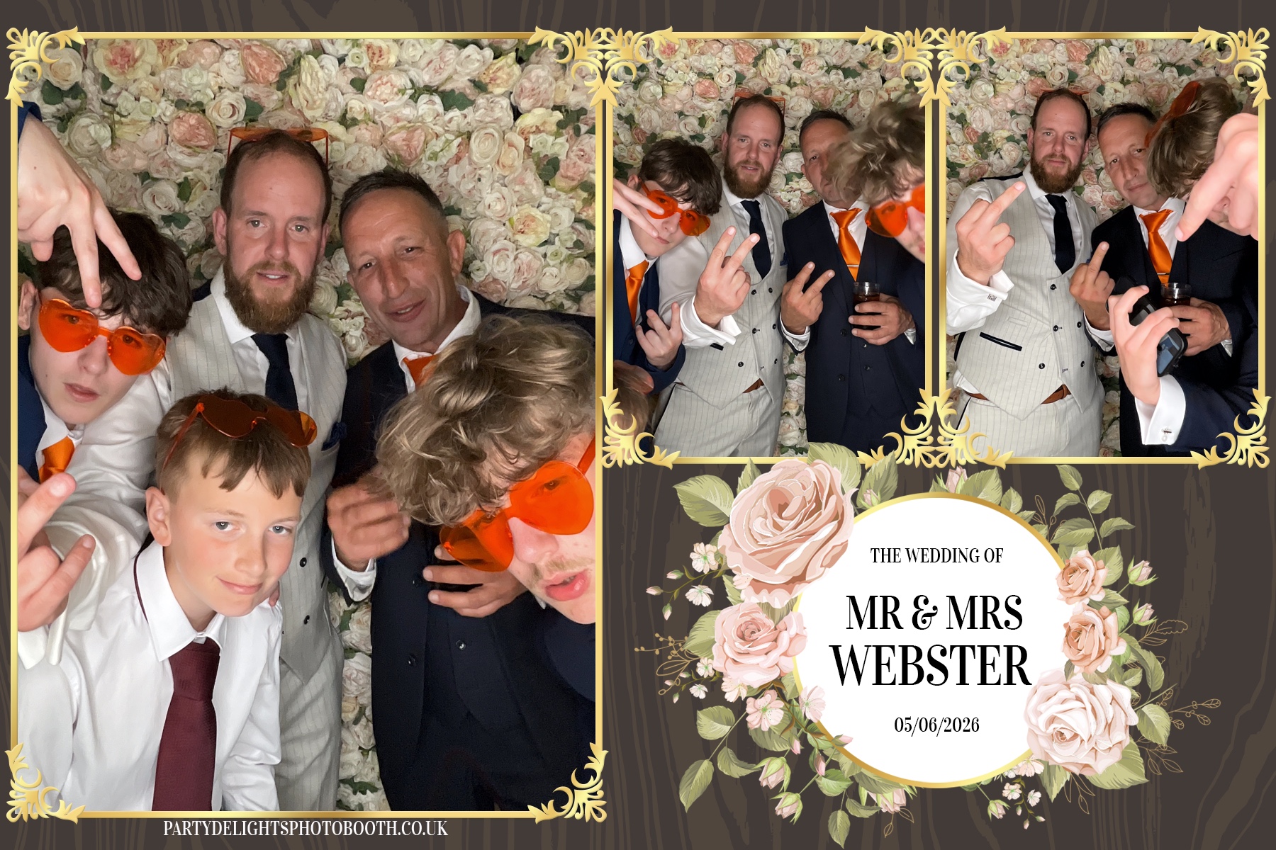 Dominic & Sarah-Jayne’s wedding | View more photos from the event at gallery.partydelightsphotobooth.co.uk/u/PartyDelightsPhotoBooth/Dominic-Sarah-Jayne’s-wedding