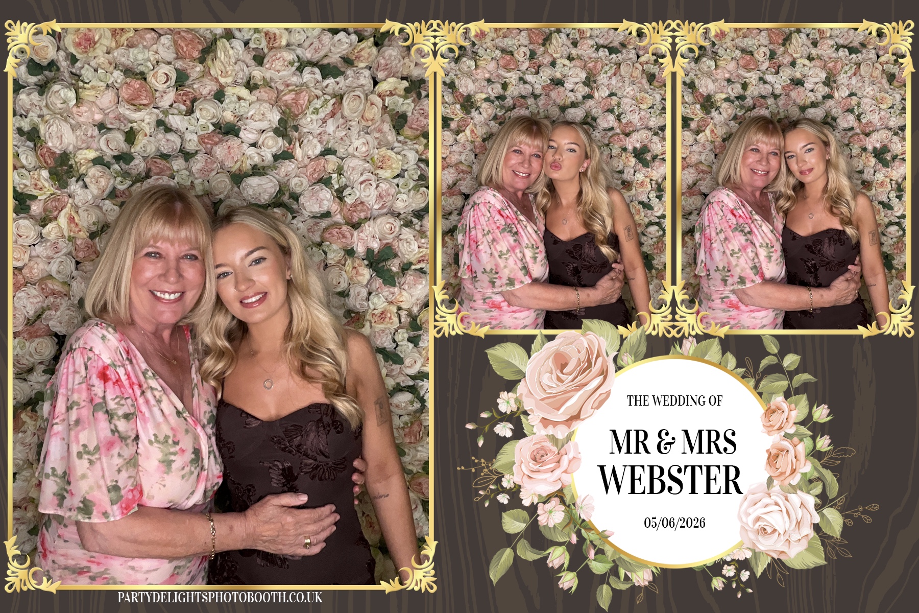 Dominic & Sarah-Jayne’s wedding | View more photos from the event at gallery.partydelightsphotobooth.co.uk/u/PartyDelightsPhotoBooth/Dominic-Sarah-Jayne’s-wedding