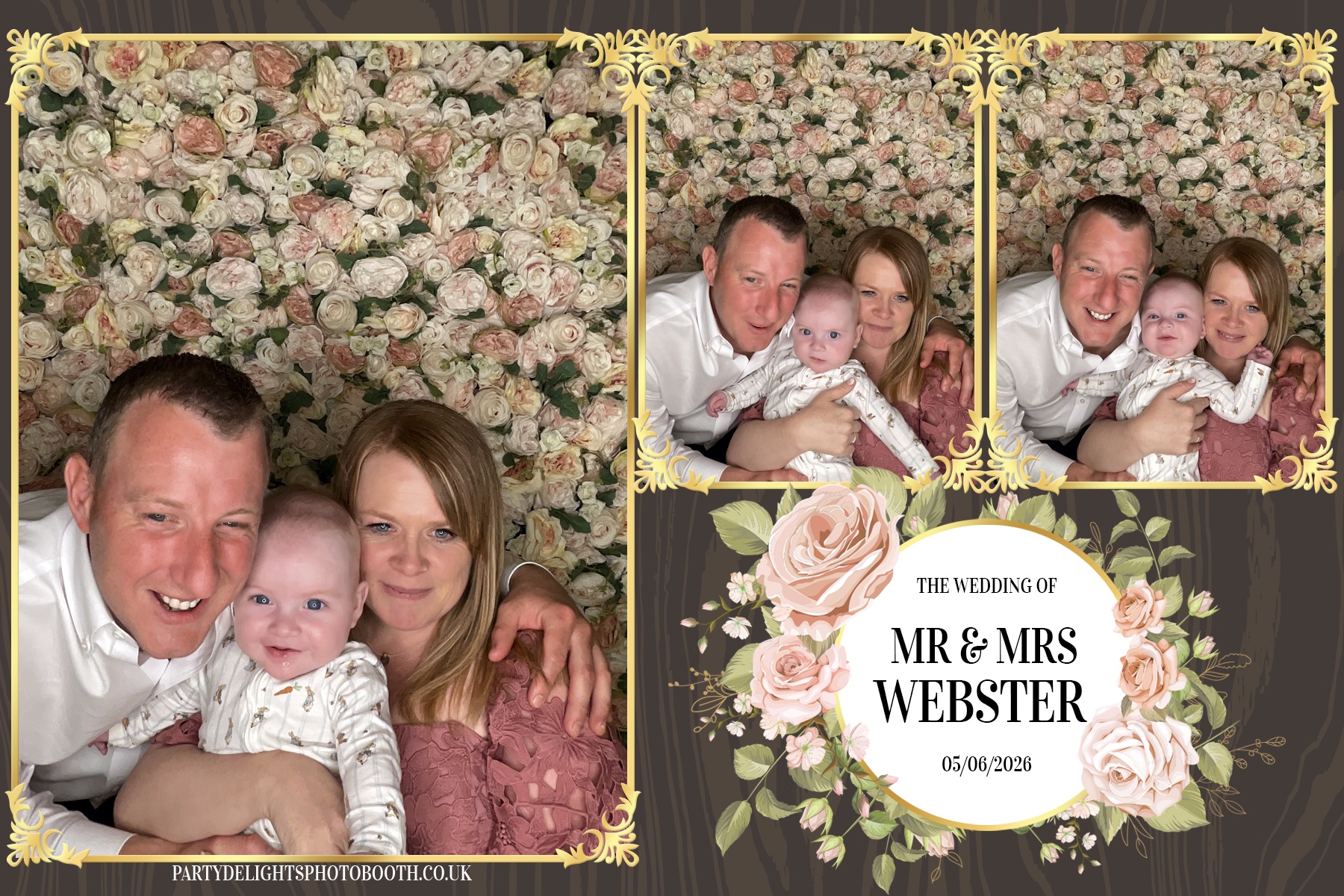 Dominic & Sarah-Jayne’s wedding | View more photos from the event at gallery.partydelightsphotobooth.co.uk/u/PartyDelightsPhotoBooth/Dominic-Sarah-Jayne’s-wedding
