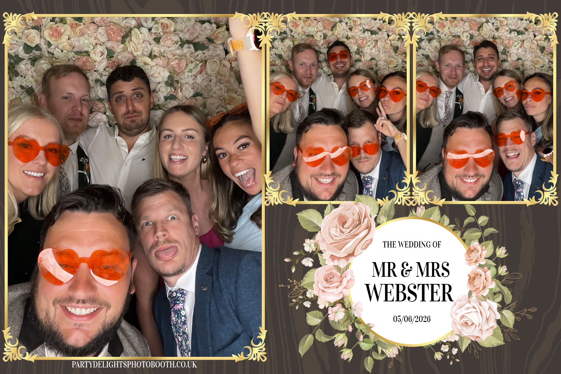 Dominic & Sarah-Jayne’s wedding | View more photos from the event at gallery.partydelightsphotobooth.co.uk/u/PartyDelightsPhotoBooth/Dominic-Sarah-Jayne’s-wedding