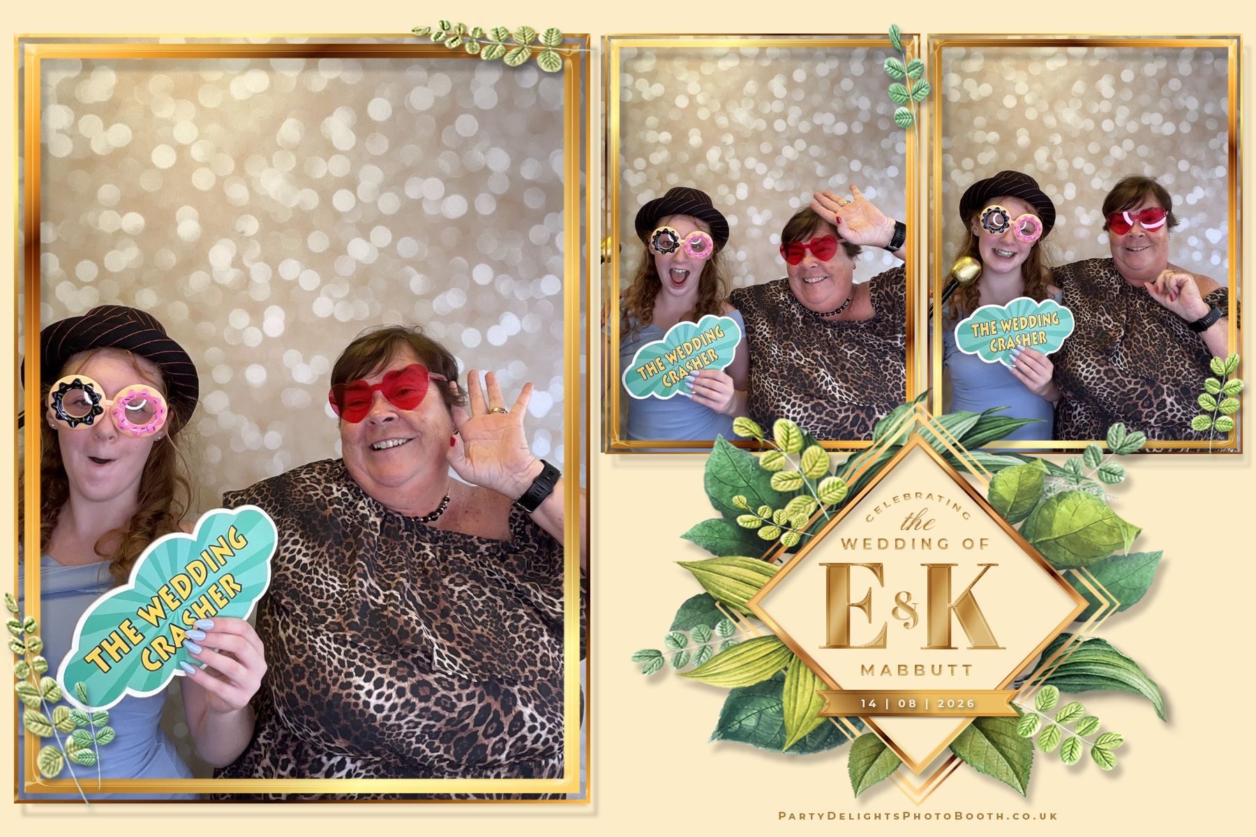Ellice & Kieron's Wedding | View more photos from the event at gallery.partydelightsphotobooth.co.uk/u/PartyDelightsPhotoBooth/Ellice-Kierons-Wedding