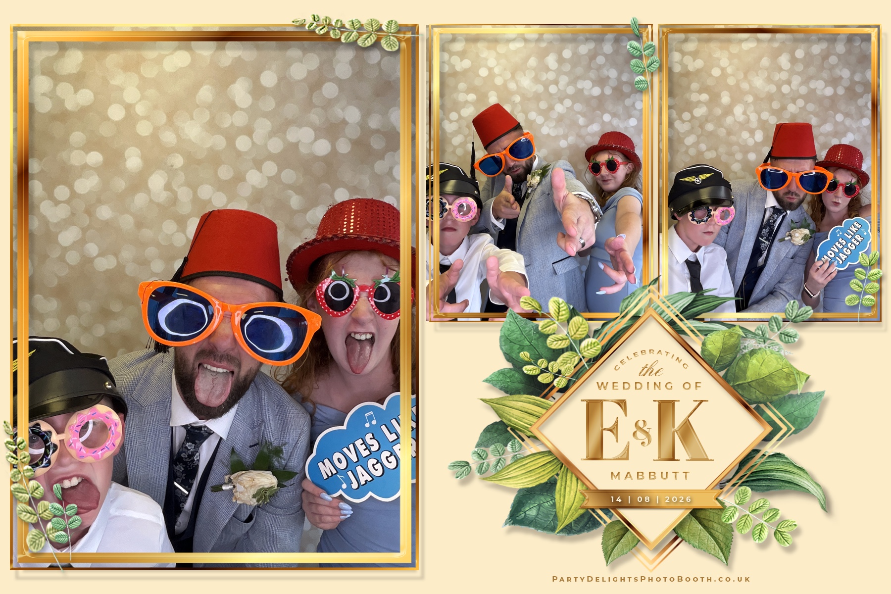 Ellice & Kieron's Wedding | View more photos from the event at gallery.partydelightsphotobooth.co.uk/u/PartyDelightsPhotoBooth/Ellice-Kierons-Wedding