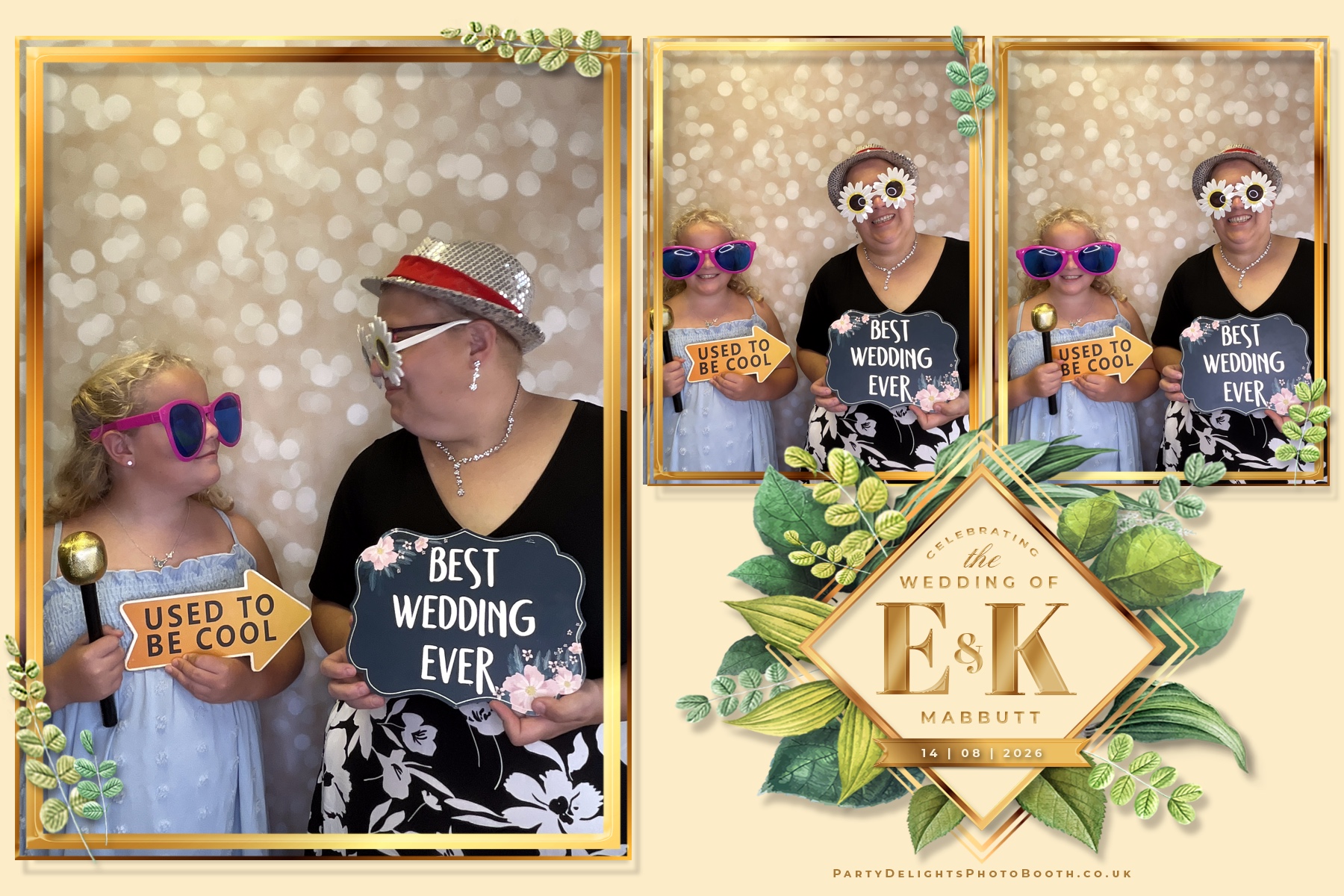 Ellice & Kieron's Wedding | View more photos from the event at gallery.partydelightsphotobooth.co.uk/u/PartyDelightsPhotoBooth/Ellice-Kierons-Wedding