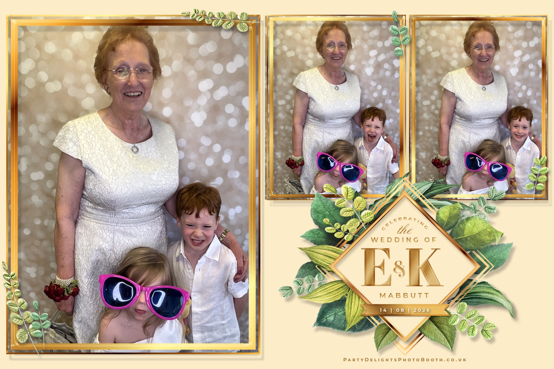 Ellice & Kieron's Wedding | View more photos from the event at gallery.partydelightsphotobooth.co.uk/u/PartyDelightsPhotoBooth/Ellice-Kierons-Wedding