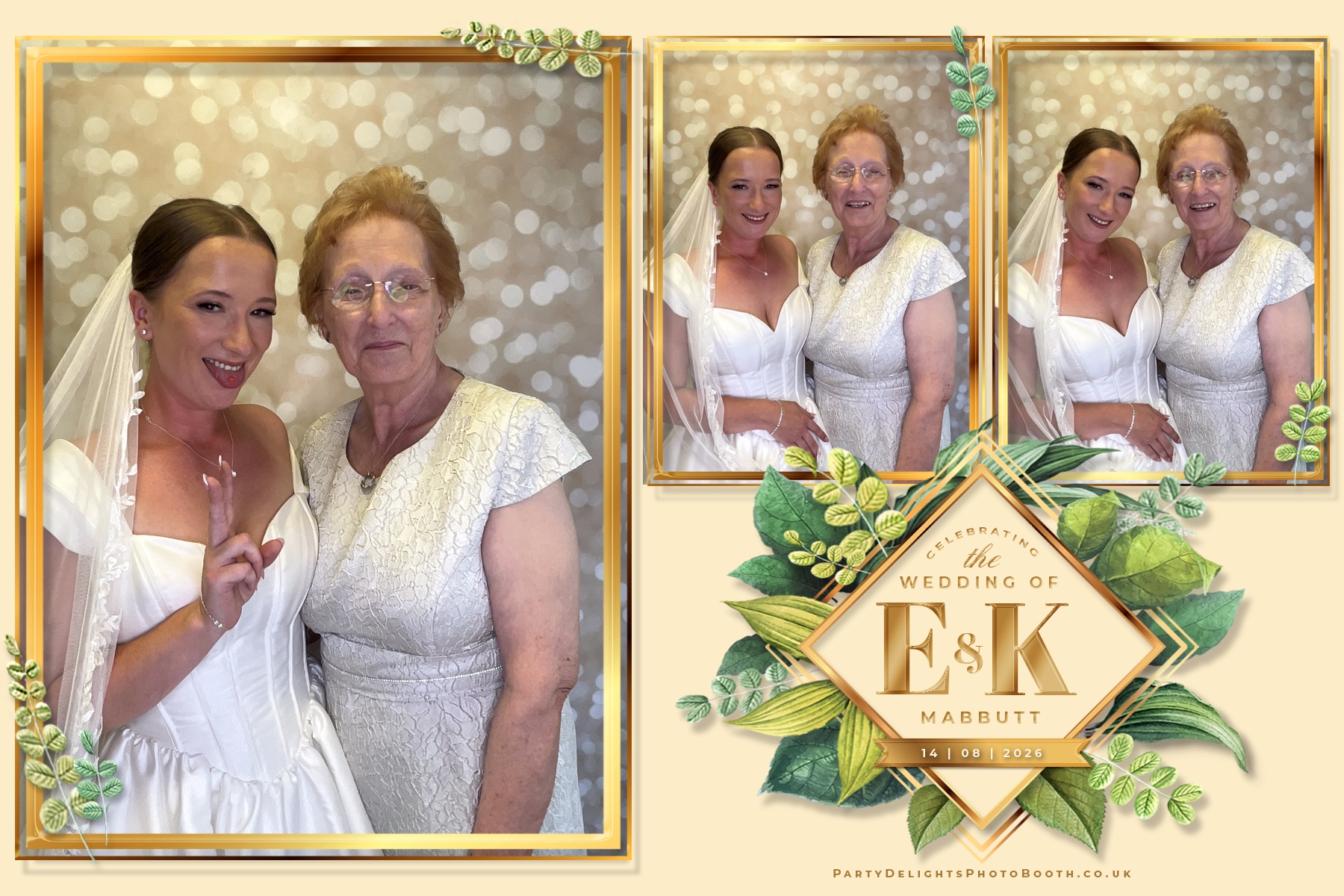 Ellice & Kieron's Wedding | View more photos from the event at gallery.partydelightsphotobooth.co.uk/u/PartyDelightsPhotoBooth/Ellice-Kierons-Wedding