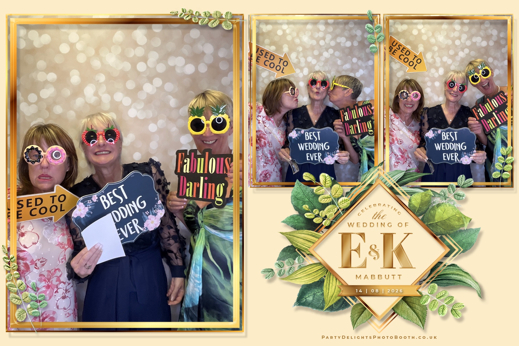 Ellice & Kieron's Wedding | View more photos from the event at gallery.partydelightsphotobooth.co.uk/u/PartyDelightsPhotoBooth/Ellice-Kierons-Wedding