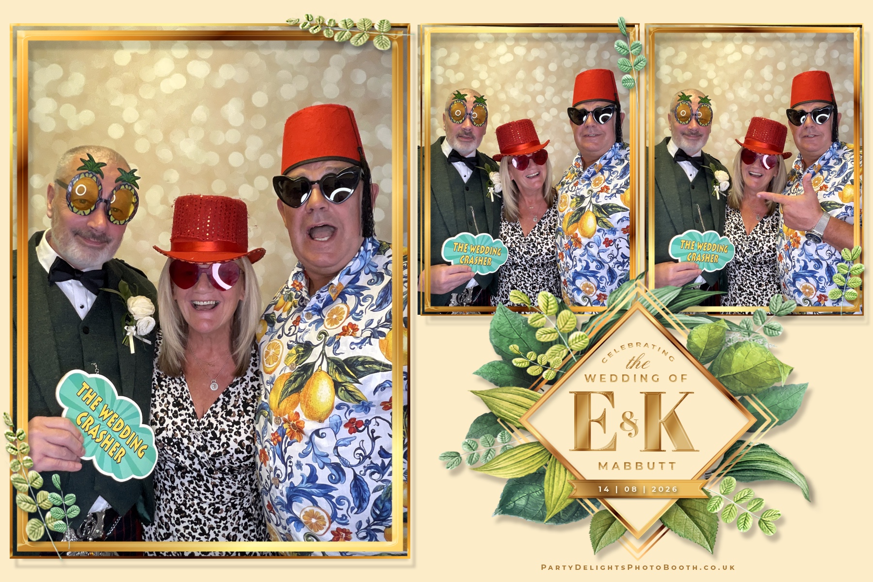 Ellice & Kieron's Wedding | View more photos from the event at gallery.partydelightsphotobooth.co.uk/u/PartyDelightsPhotoBooth/Ellice-Kierons-Wedding