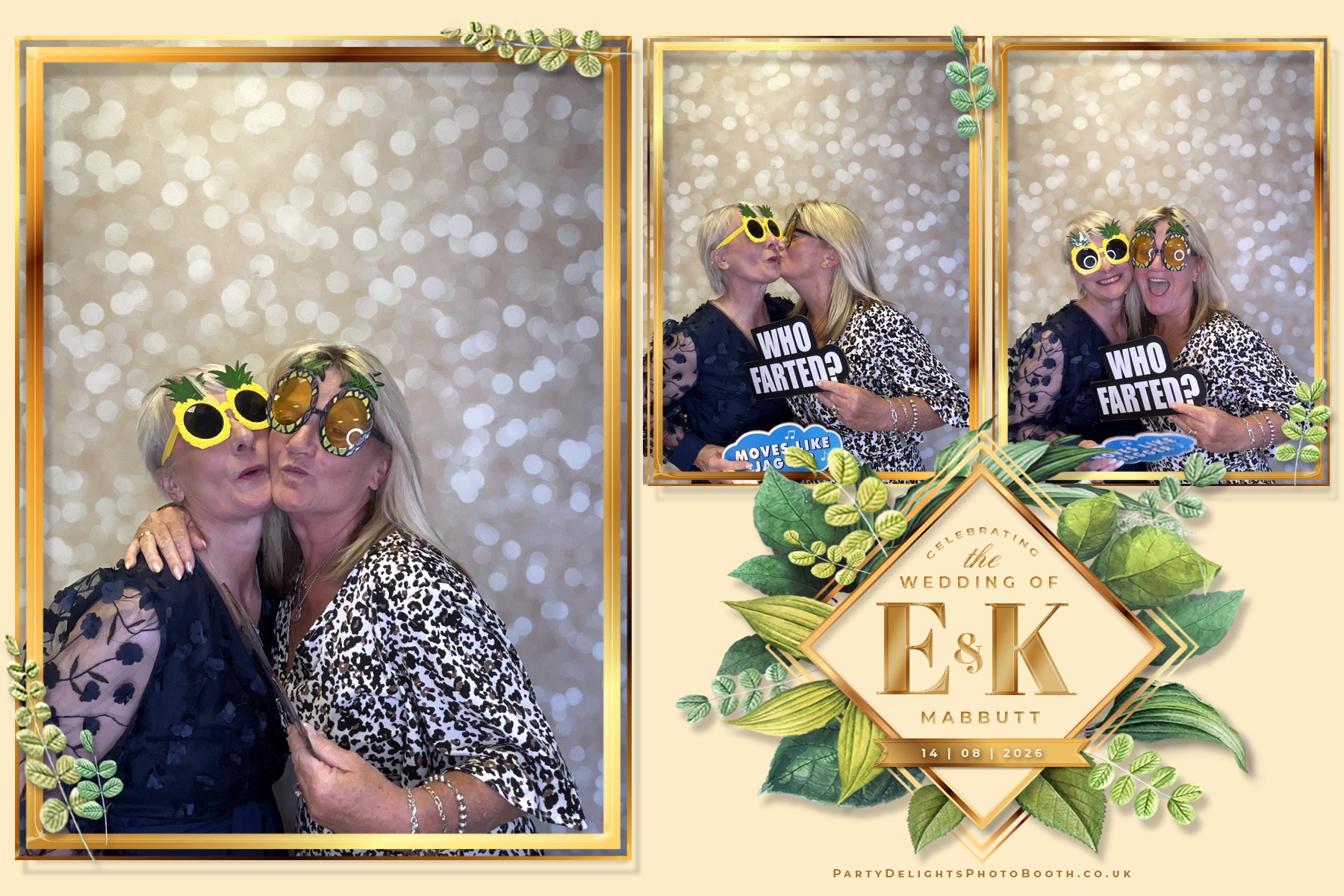 Ellice & Kieron's Wedding | View more photos from the event at gallery.partydelightsphotobooth.co.uk/u/PartyDelightsPhotoBooth/Ellice-Kierons-Wedding
