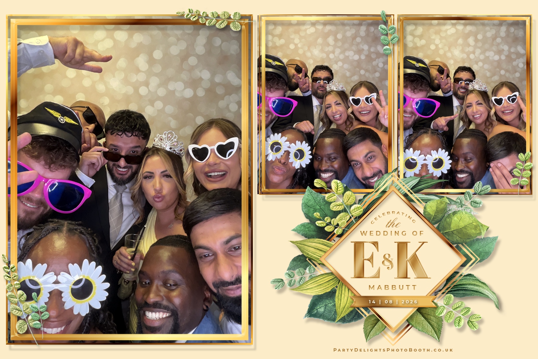 Ellice & Kieron's Wedding | View more photos from the event at gallery.partydelightsphotobooth.co.uk/u/PartyDelightsPhotoBooth/Ellice-Kierons-Wedding