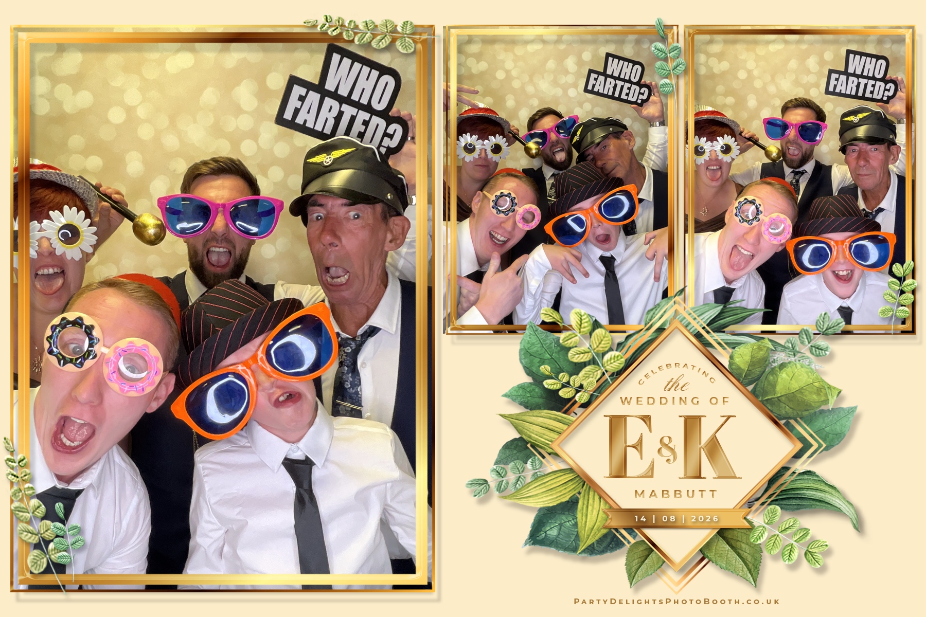Ellice & Kieron's Wedding | View more photos from the event at gallery.partydelightsphotobooth.co.uk/u/PartyDelightsPhotoBooth/Ellice-Kierons-Wedding