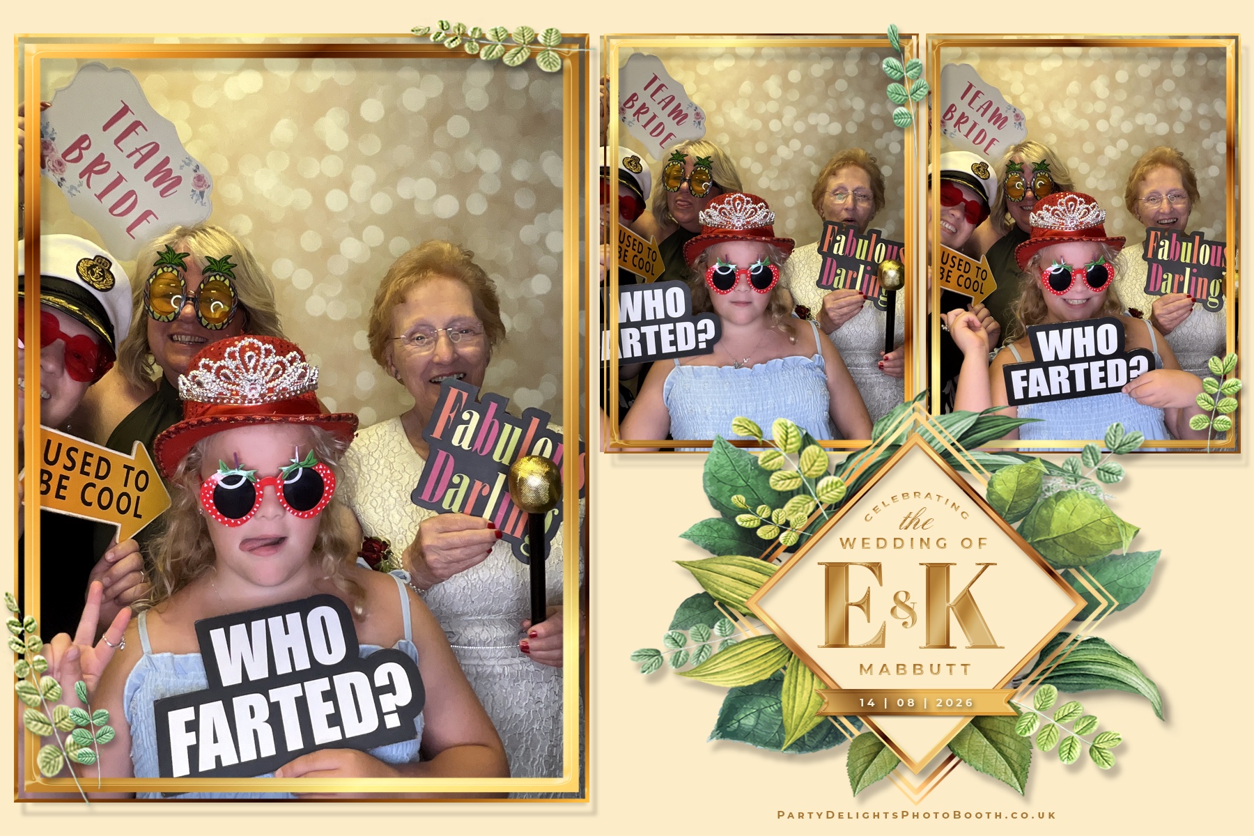 Ellice & Kieron's Wedding | View more photos from the event at gallery.partydelightsphotobooth.co.uk/u/PartyDelightsPhotoBooth/Ellice-Kierons-Wedding