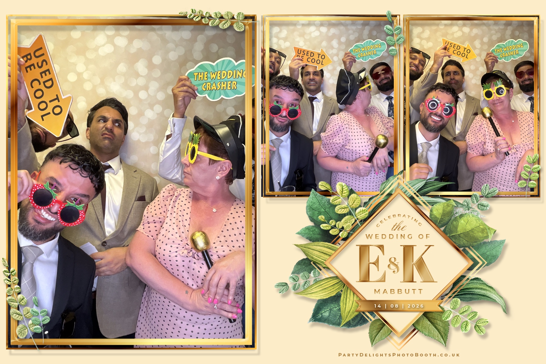 Ellice & Kieron's Wedding | View more photos from the event at gallery.partydelightsphotobooth.co.uk/u/PartyDelightsPhotoBooth/Ellice-Kierons-Wedding
