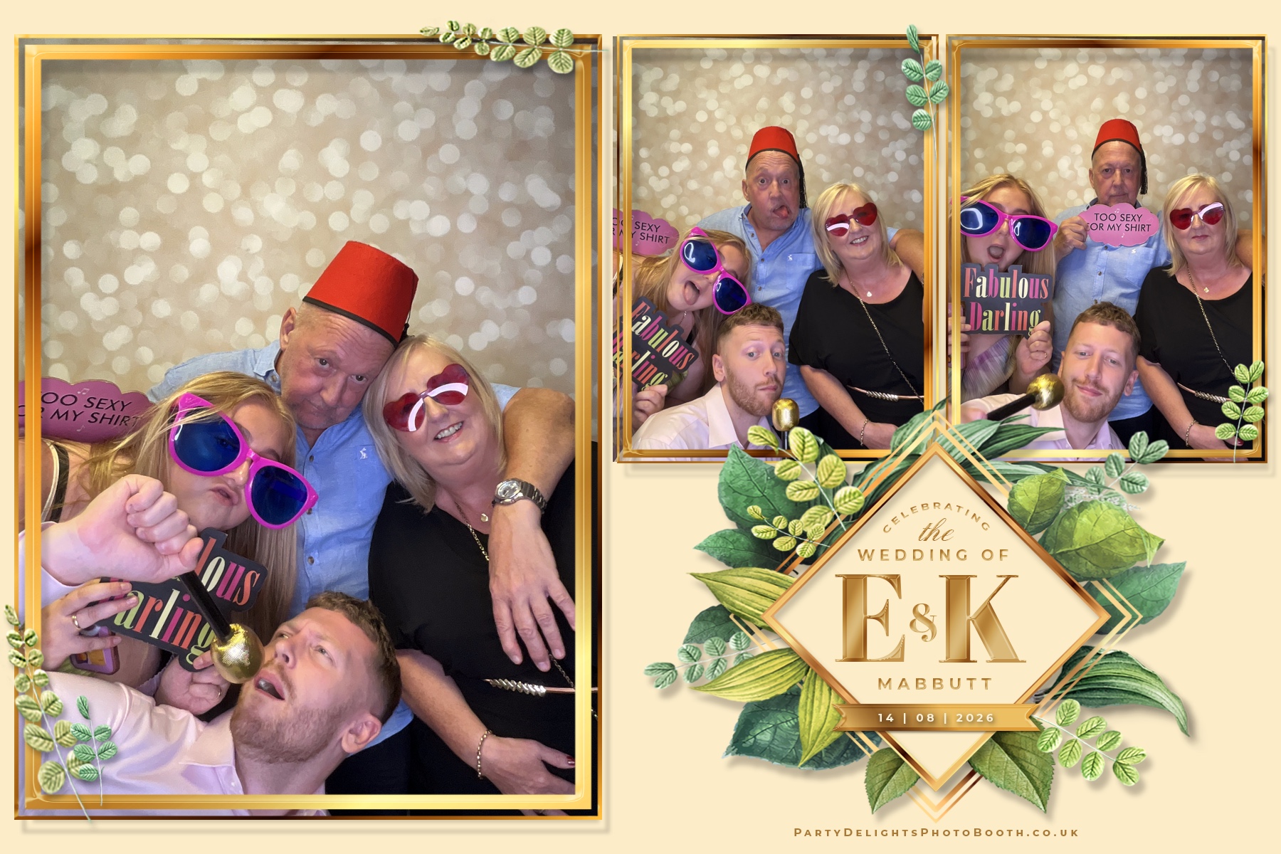 Ellice & Kieron's Wedding | View more photos from the event at gallery.partydelightsphotobooth.co.uk/u/PartyDelightsPhotoBooth/Ellice-Kierons-Wedding