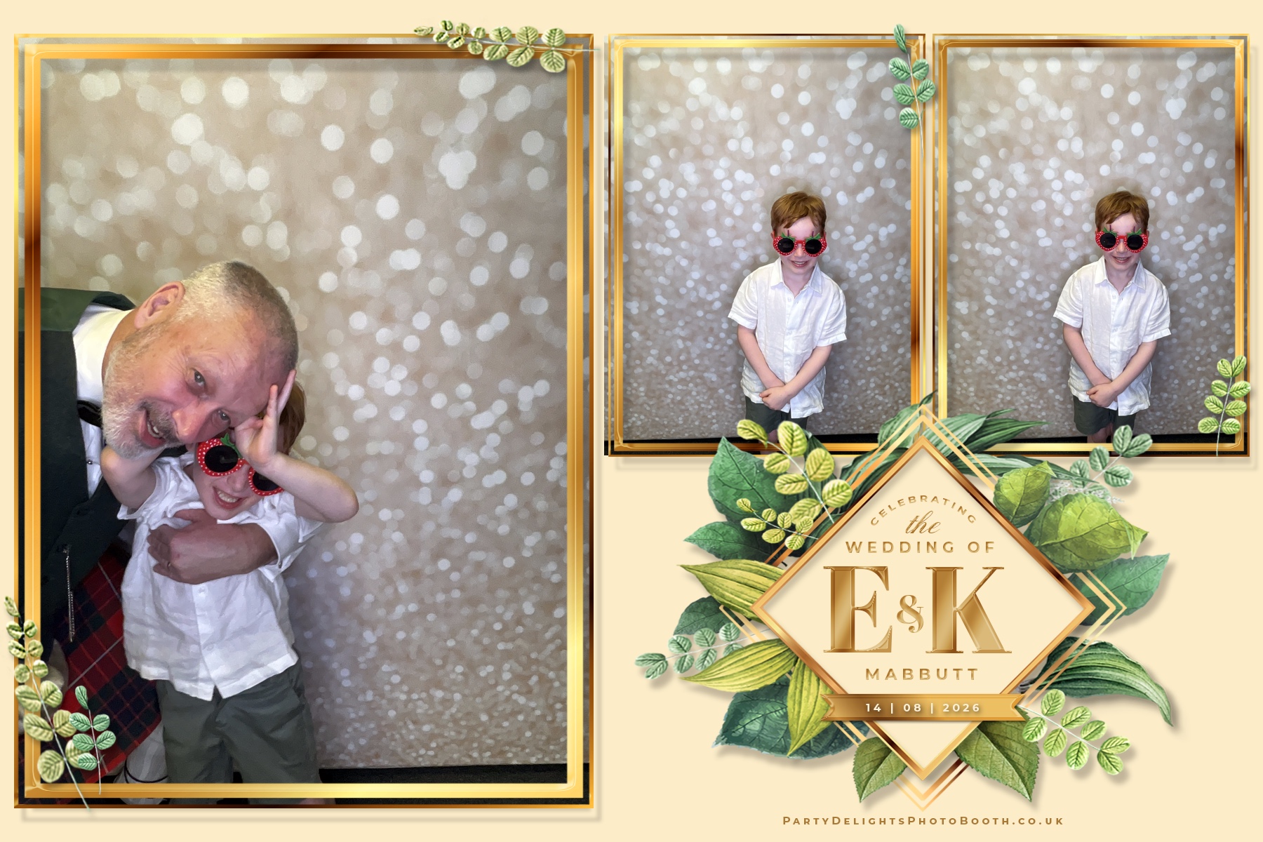 Ellice & Kieron's Wedding | View more photos from the event at gallery.partydelightsphotobooth.co.uk/u/PartyDelightsPhotoBooth/Ellice-Kierons-Wedding
