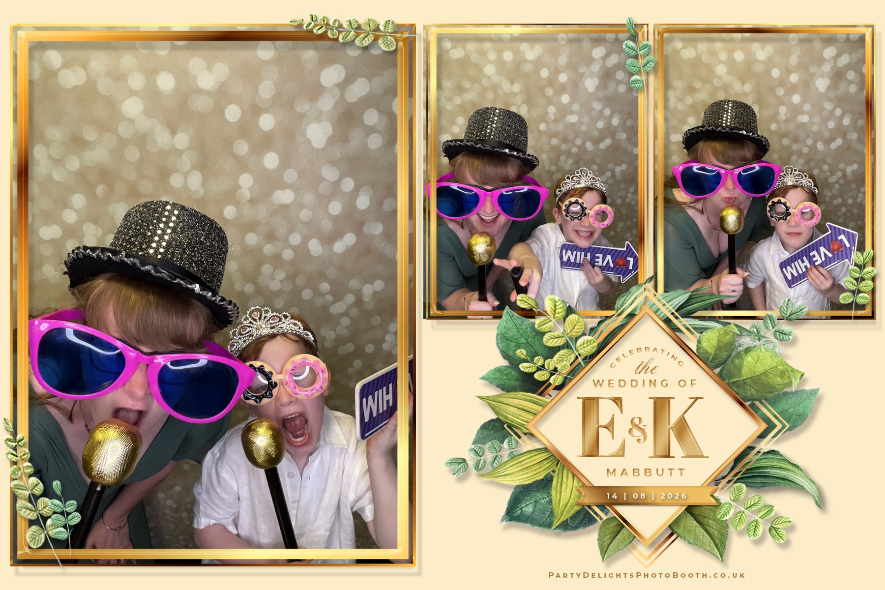 Ellice & Kieron's Wedding | View more photos from the event at gallery.partydelightsphotobooth.co.uk/u/PartyDelightsPhotoBooth/Ellice-Kierons-Wedding