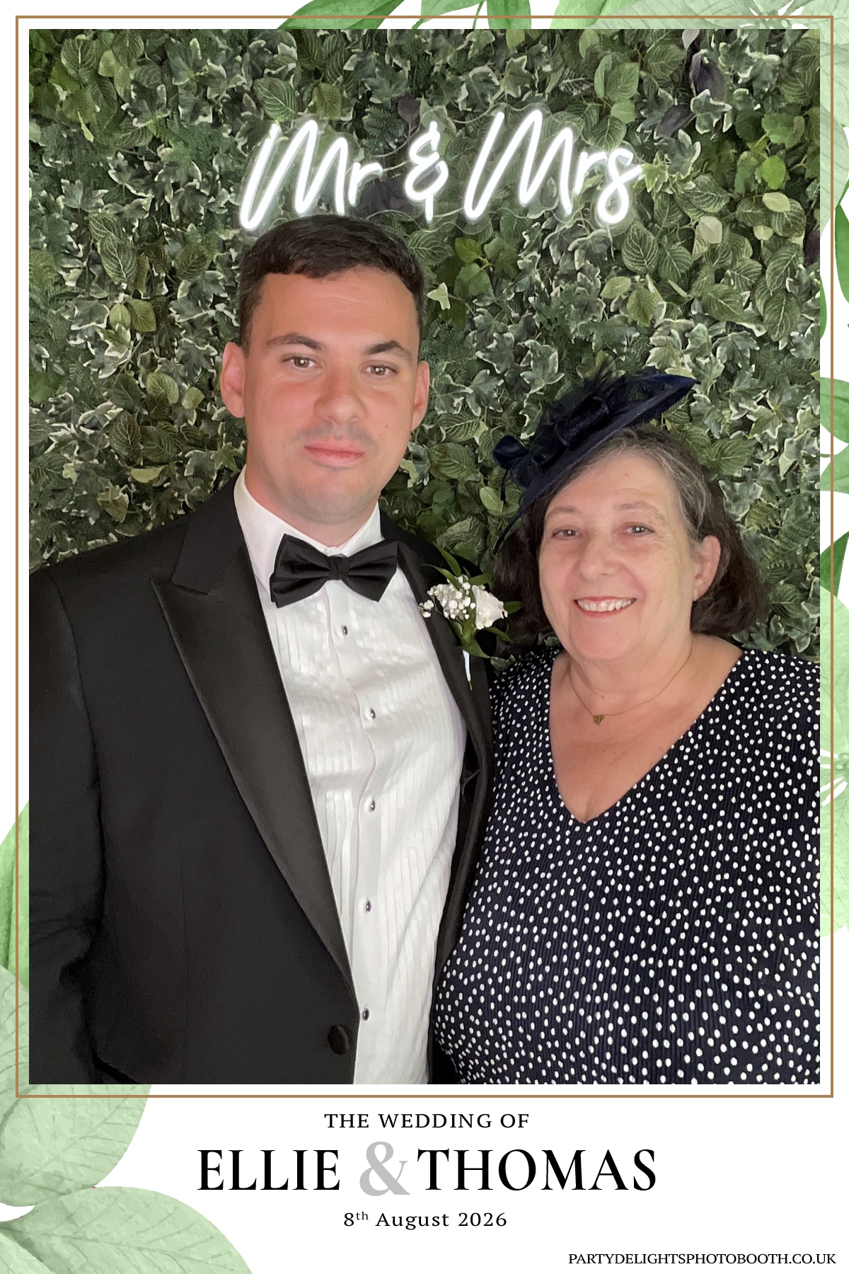 Ellie and Thomas’ Wedding | View more photos from the event at gallery.partydelightsphotobooth.co.uk/u/PartyDelightsPhotoBooth/Ellie-and-Thomas’-Wedding