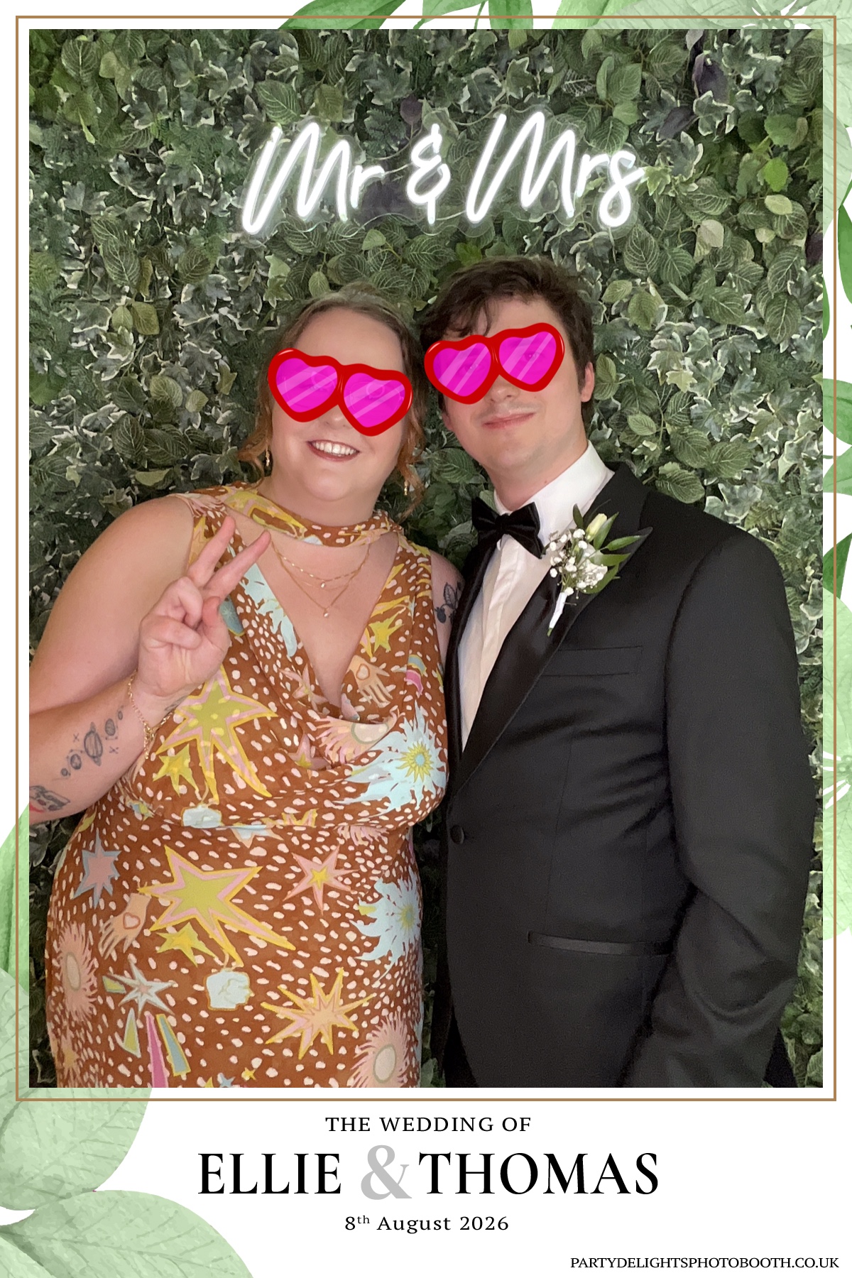 Ellie and Thomas’ Wedding | View more photos from the event at gallery.partydelightsphotobooth.co.uk/u/PartyDelightsPhotoBooth/Ellie-and-Thomas’-Wedding