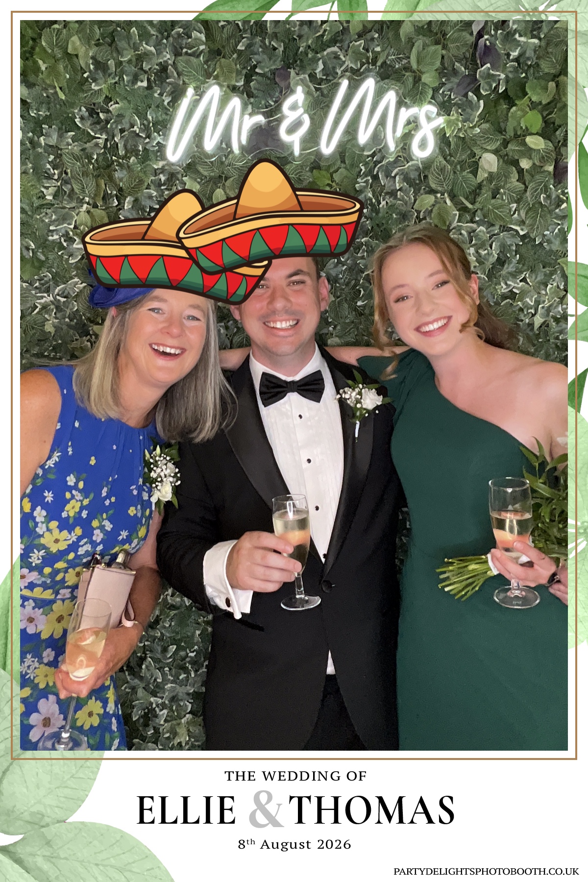 Ellie and Thomas’ Wedding | View more photos from the event at gallery.partydelightsphotobooth.co.uk/u/PartyDelightsPhotoBooth/Ellie-and-Thomas’-Wedding