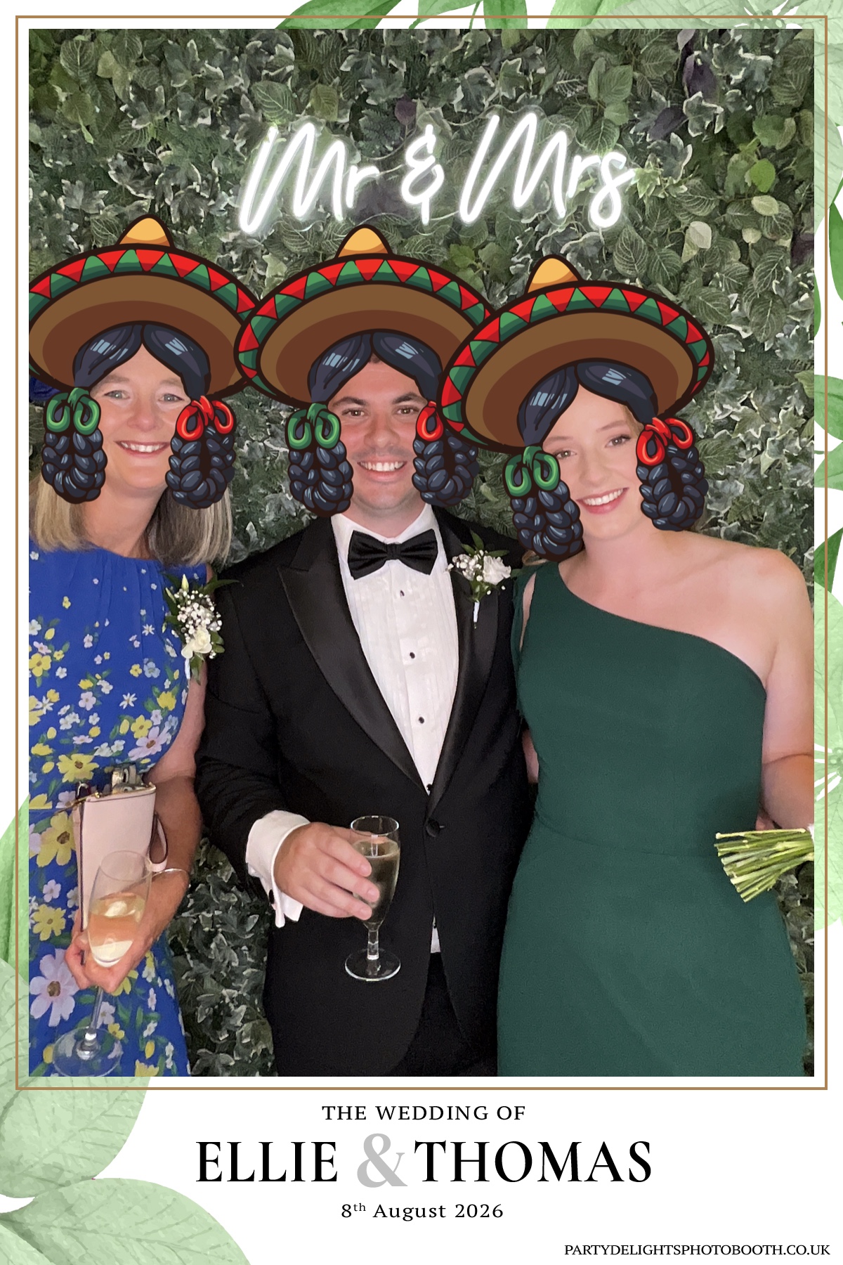 Ellie and Thomas’ Wedding | View more photos from the event at gallery.partydelightsphotobooth.co.uk/u/PartyDelightsPhotoBooth/Ellie-and-Thomas’-Wedding