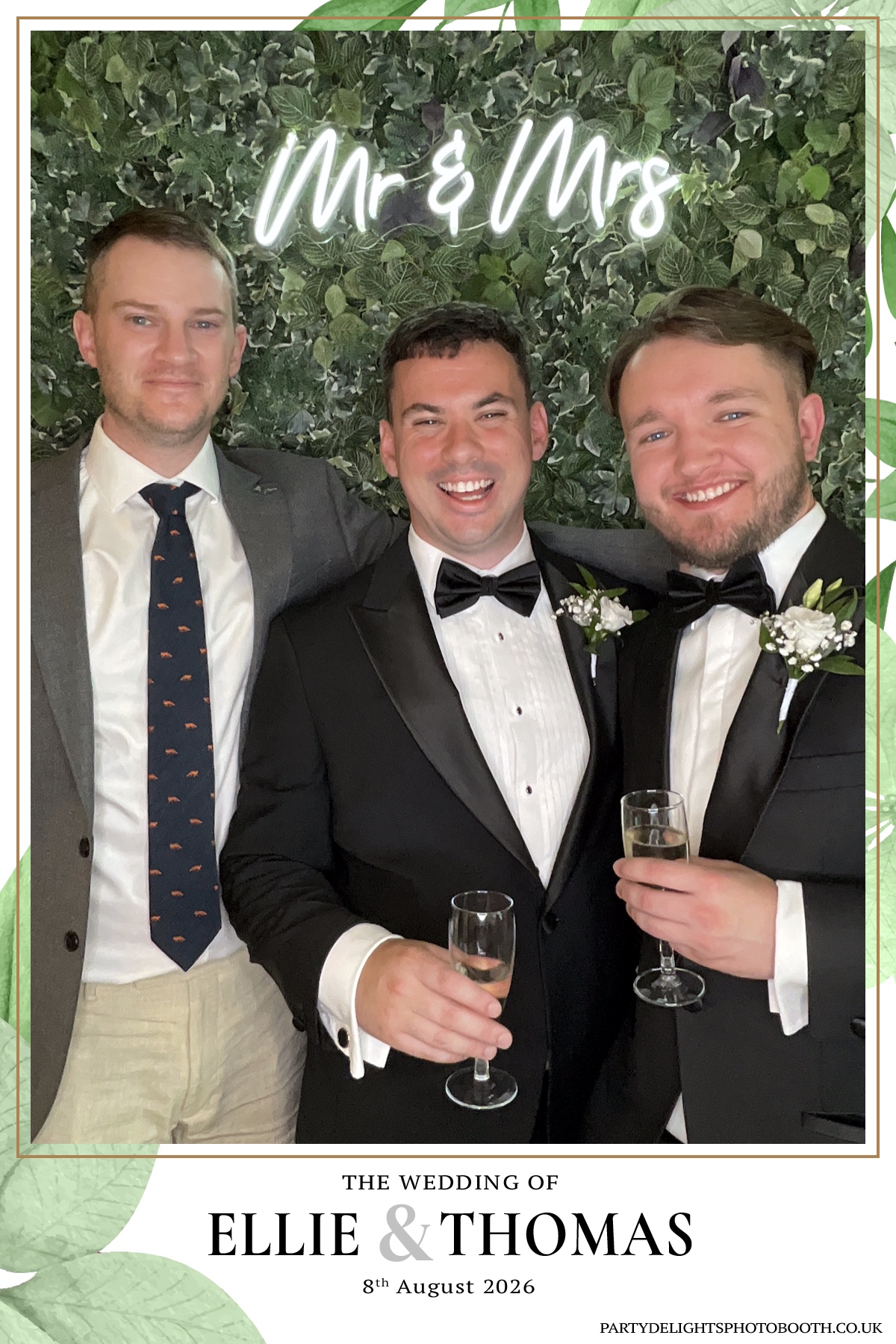 Ellie and Thomas’ Wedding | View more photos from the event at gallery.partydelightsphotobooth.co.uk/u/PartyDelightsPhotoBooth/Ellie-and-Thomas’-Wedding