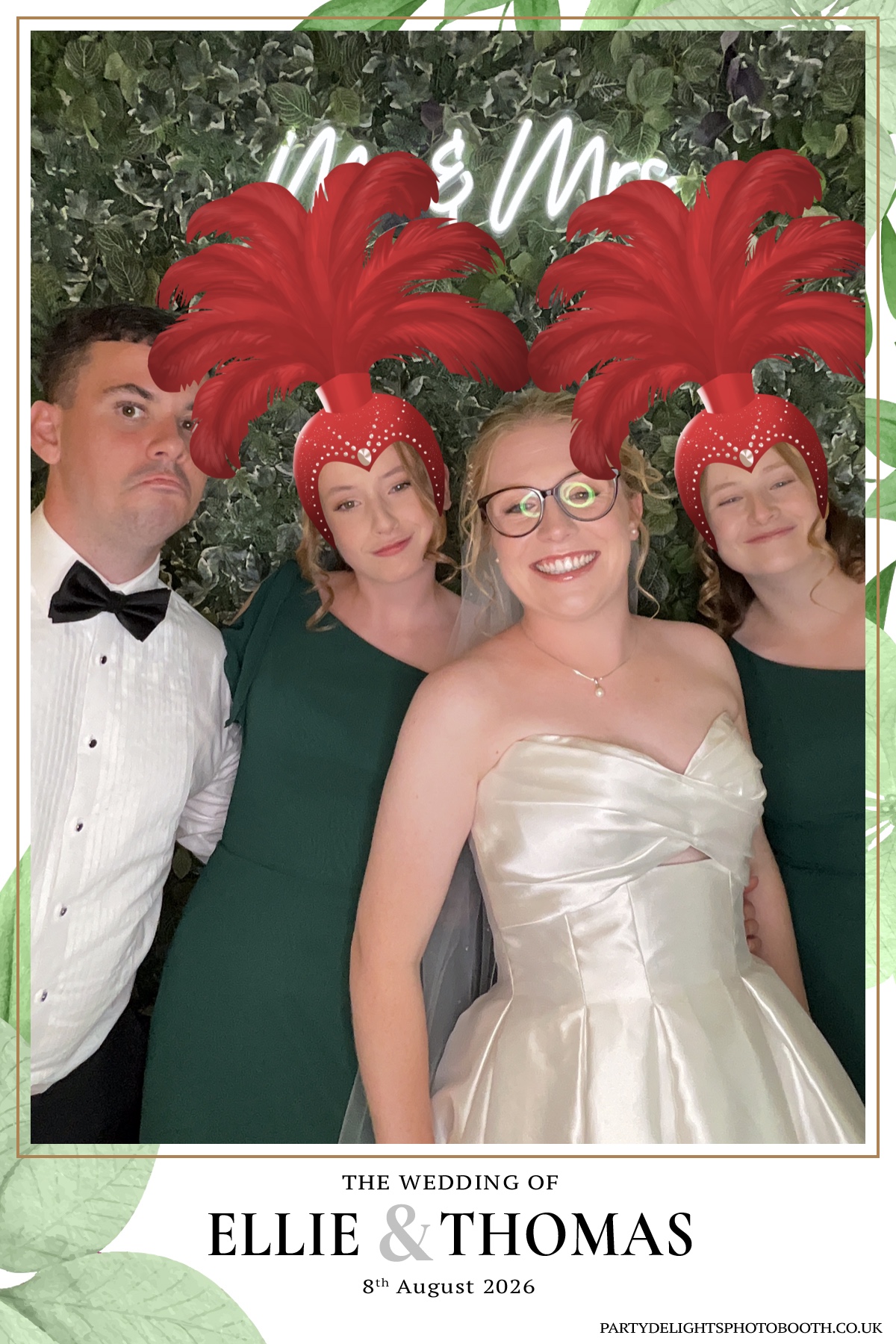 Ellie and Thomas’ Wedding | View more photos from the event at gallery.partydelightsphotobooth.co.uk/u/PartyDelightsPhotoBooth/Ellie-and-Thomas’-Wedding