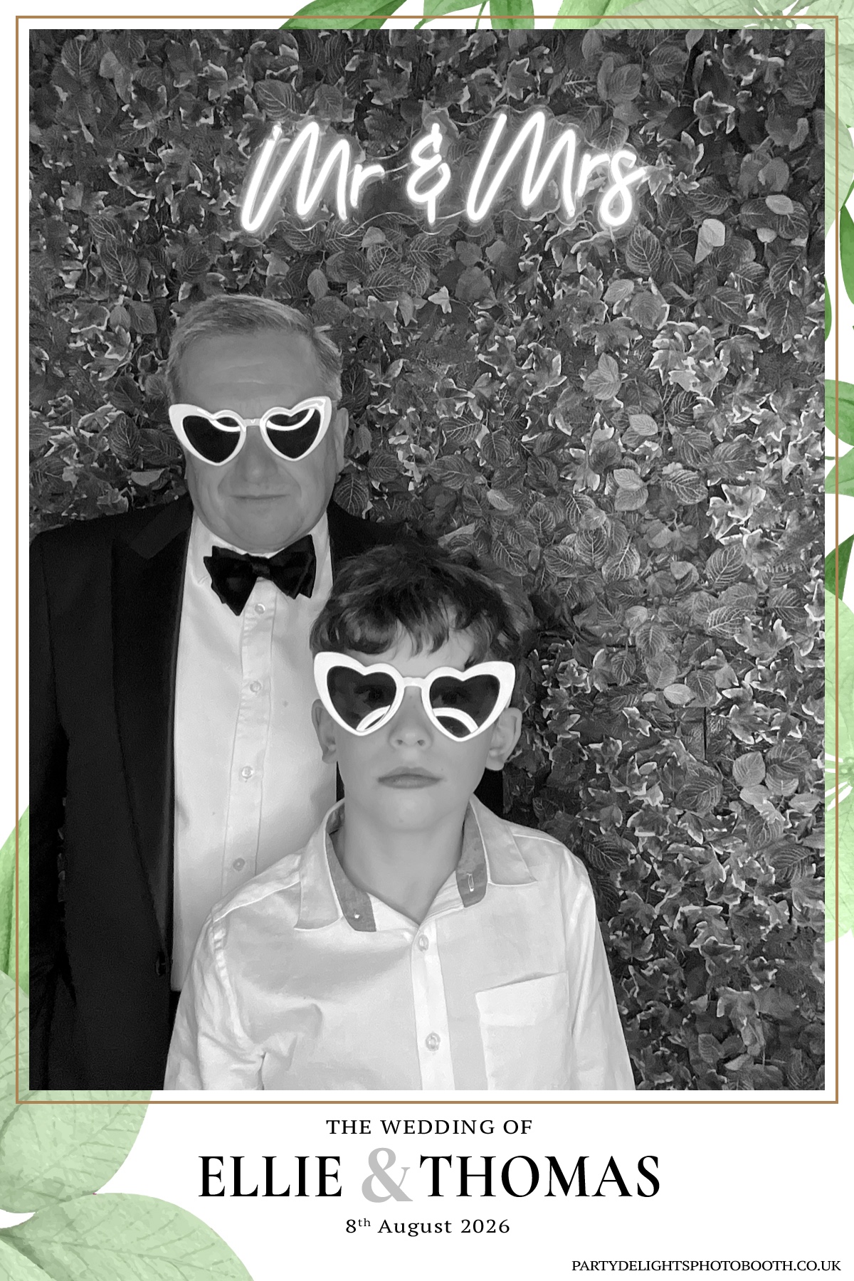 Ellie and Thomas’ Wedding | View more photos from the event at gallery.partydelightsphotobooth.co.uk/u/PartyDelightsPhotoBooth/Ellie-and-Thomas’-Wedding