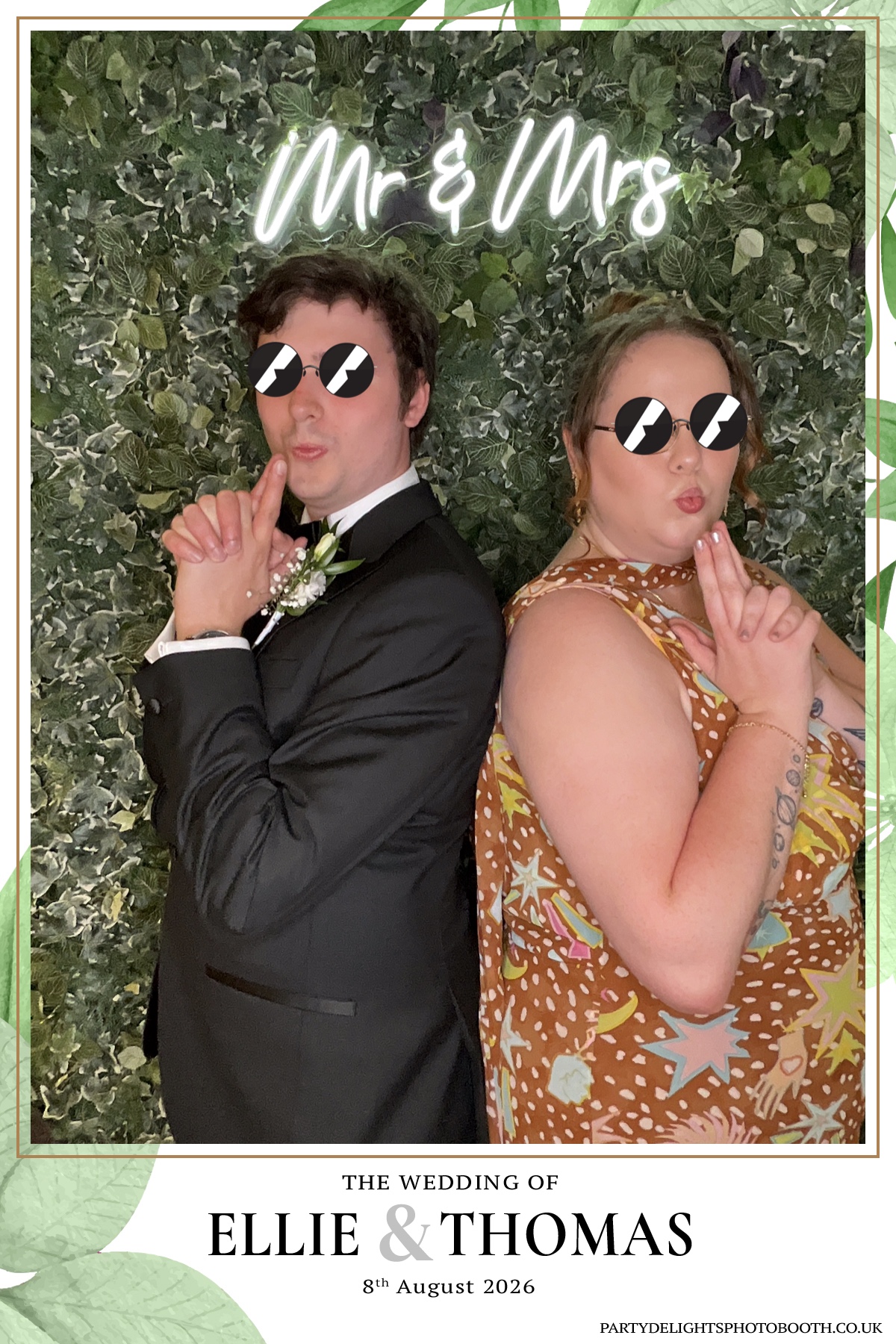 Ellie and Thomas’ Wedding | View more photos from the event at gallery.partydelightsphotobooth.co.uk/u/PartyDelightsPhotoBooth/Ellie-and-Thomas’-Wedding