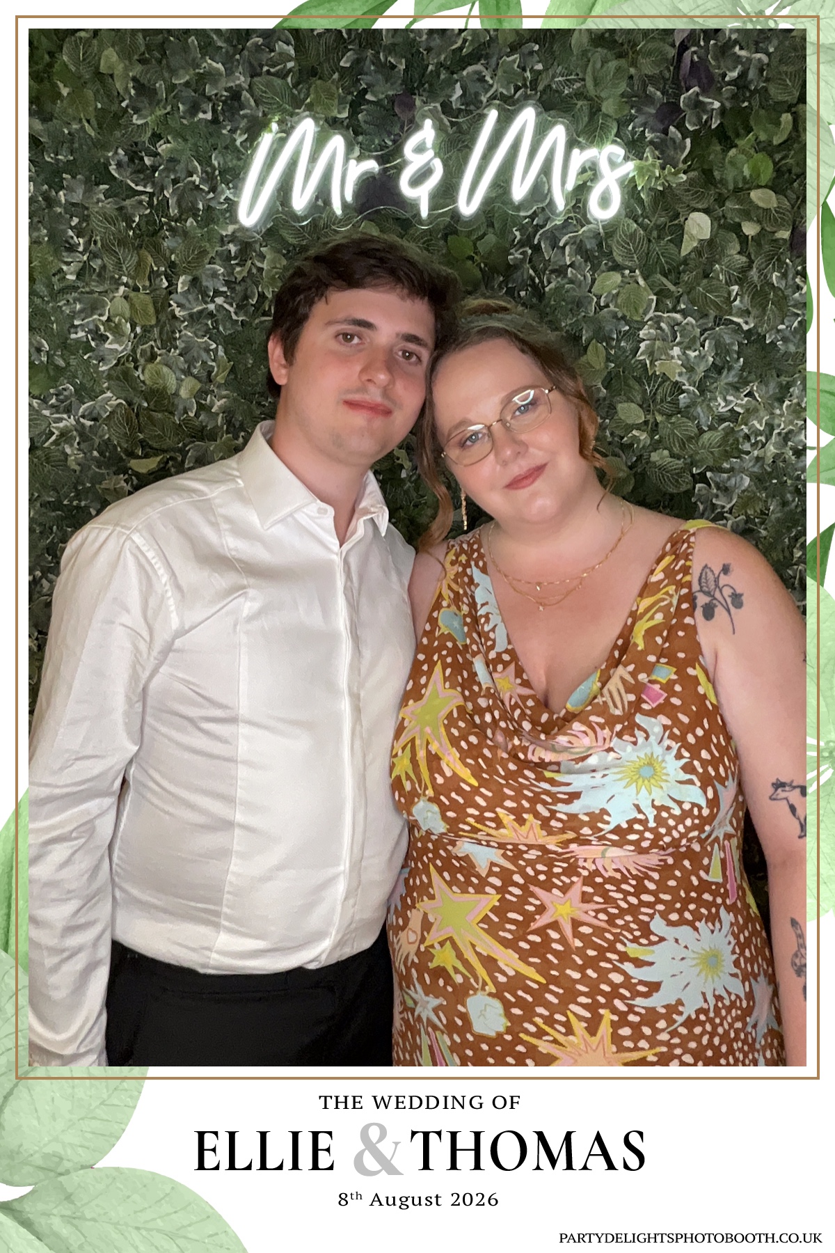 Ellie and Thomas’ Wedding | View more photos from the event at gallery.partydelightsphotobooth.co.uk/u/PartyDelightsPhotoBooth/Ellie-and-Thomas’-Wedding