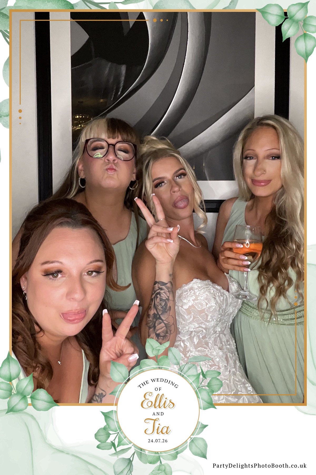 Ellis and Tias wedding | View more photos from the event at gallery.partydelightsphotobooth.co.uk/u/PartyDelightsPhotoBooth/Ellis-and-Tias-wedding