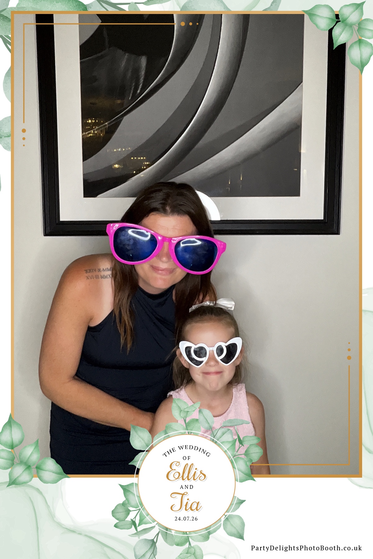 Ellis and Tias wedding | View more photos from the event at gallery.partydelightsphotobooth.co.uk/u/PartyDelightsPhotoBooth/Ellis-and-Tias-wedding