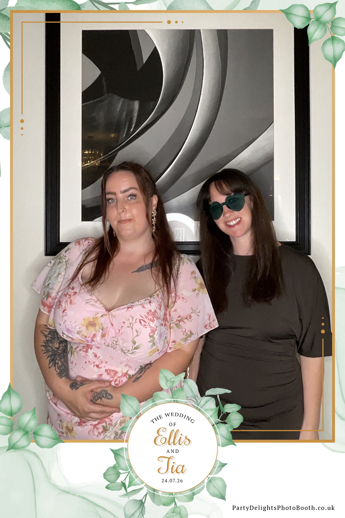 Ellis and Tias wedding | View more photos from the event at gallery.partydelightsphotobooth.co.uk/u/PartyDelightsPhotoBooth/Ellis-and-Tias-wedding