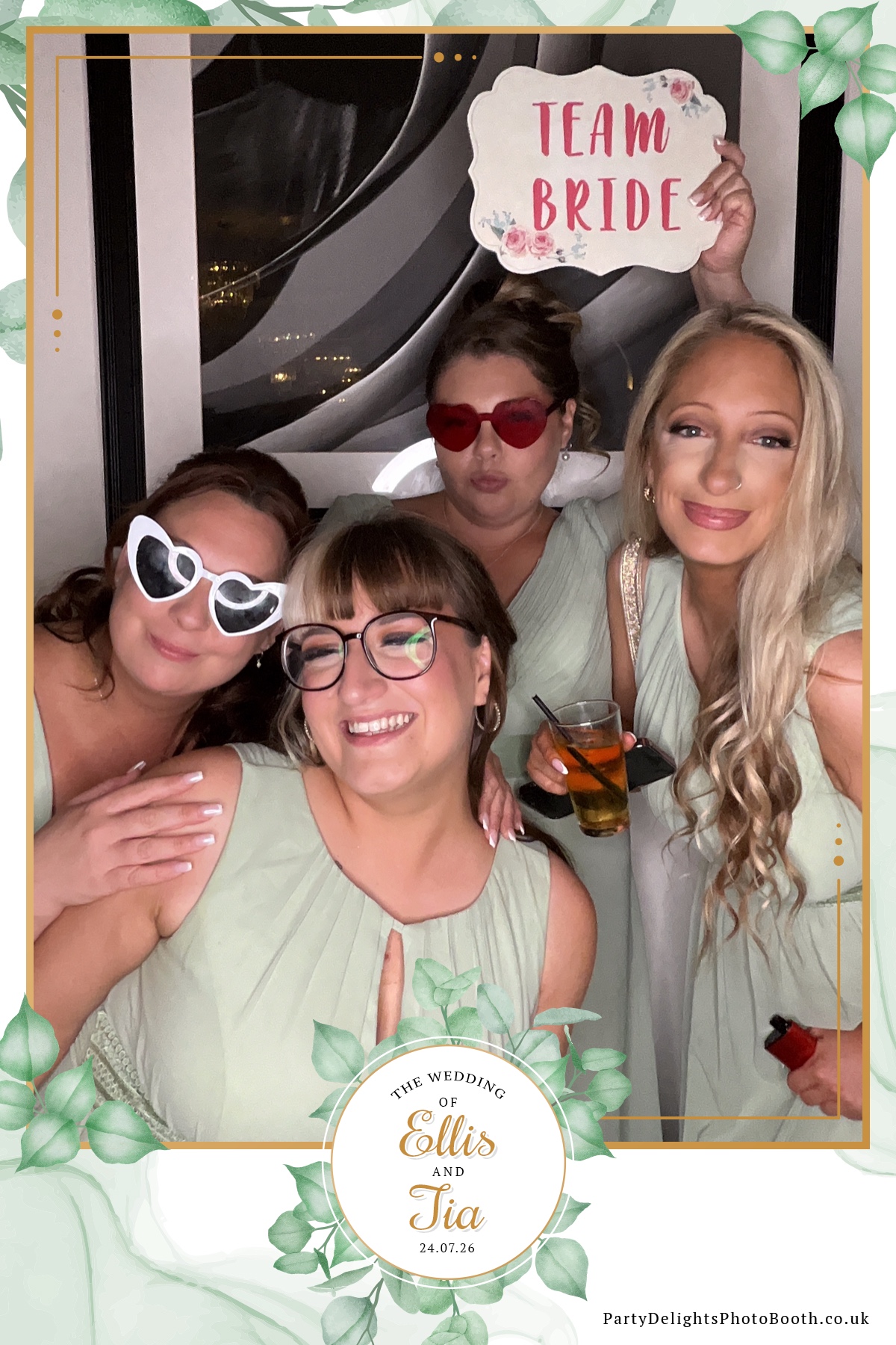 Ellis and Tias wedding | View more photos from the event at gallery.partydelightsphotobooth.co.uk/u/PartyDelightsPhotoBooth/Ellis-and-Tias-wedding