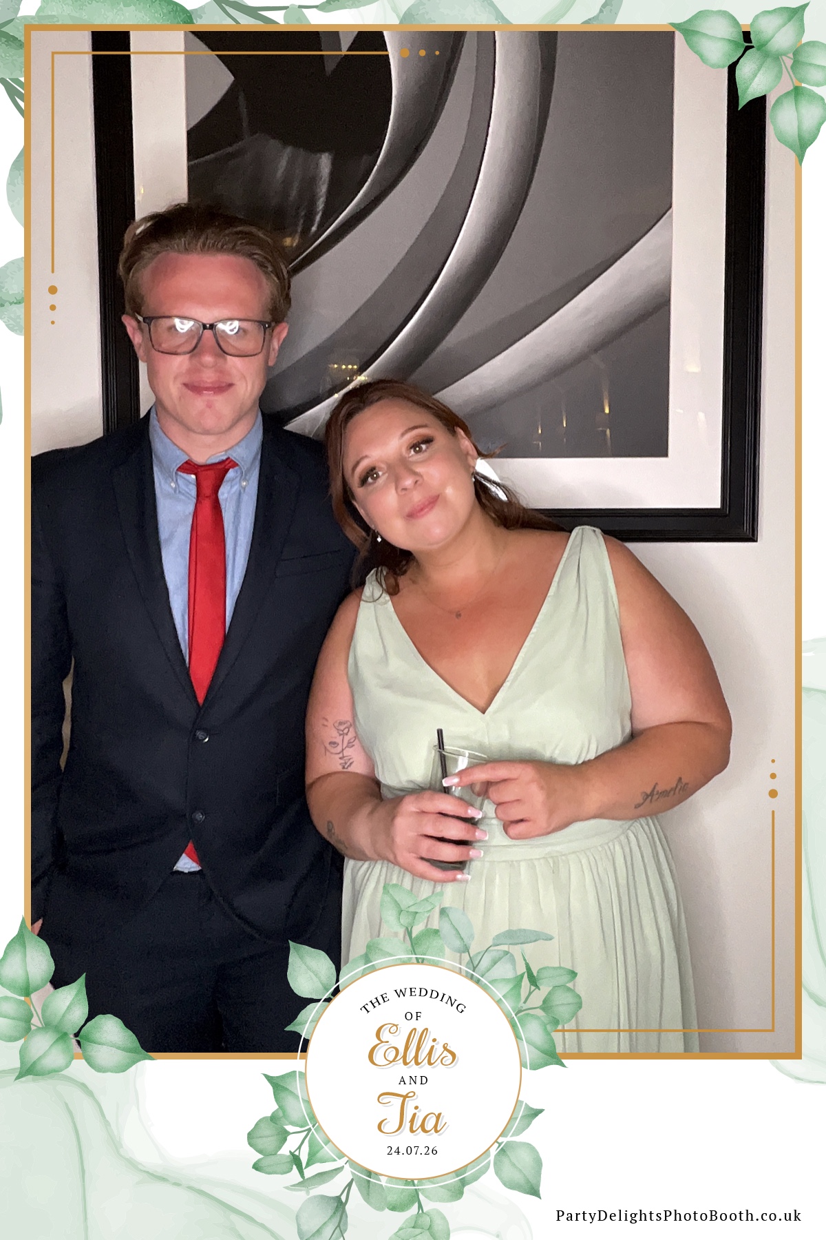 Ellis and Tias wedding | View more photos from the event at gallery.partydelightsphotobooth.co.uk/u/PartyDelightsPhotoBooth/Ellis-and-Tias-wedding
