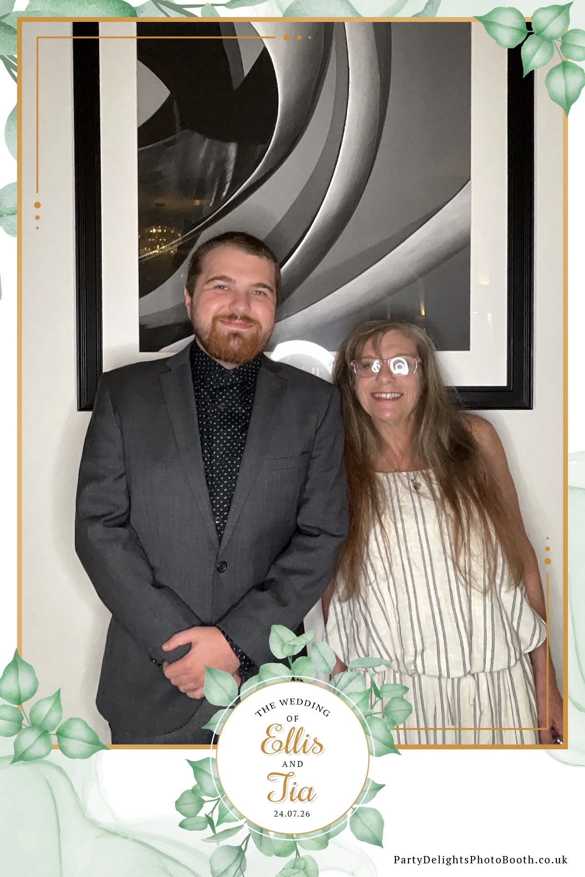 Ellis and Tias wedding | View more photos from the event at gallery.partydelightsphotobooth.co.uk/u/PartyDelightsPhotoBooth/Ellis-and-Tias-wedding
