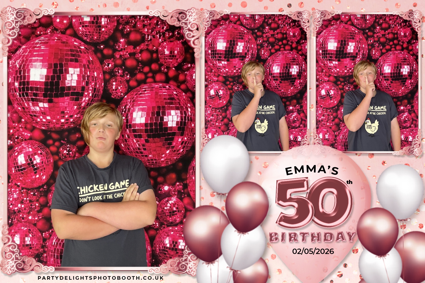 Emma's 50th birthday | View more photos from the event at gallery.partydelightsphotobooth.co.uk/u/PartyDelightsPhotoBooth/Emmas-50th-birthday
