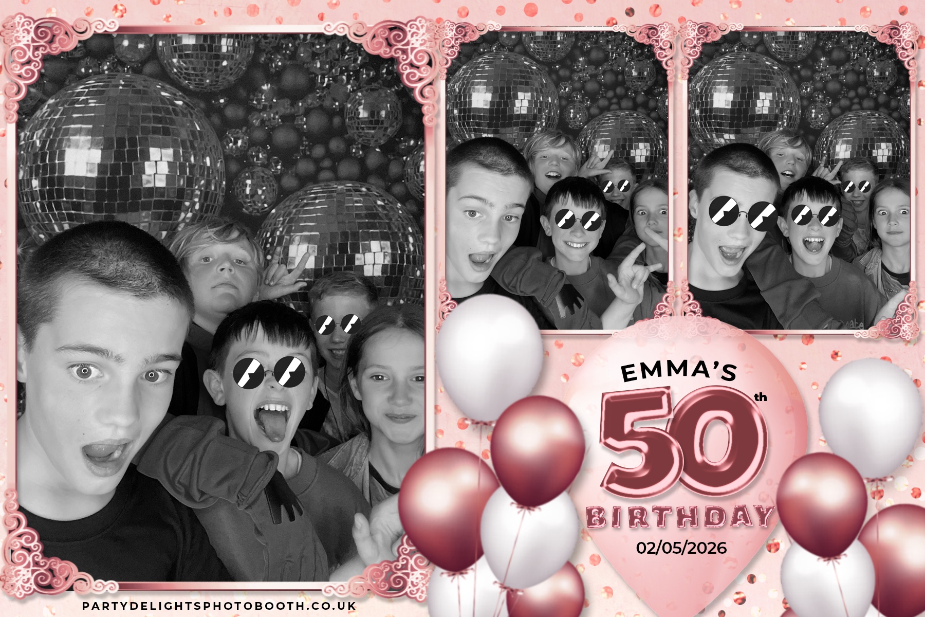 Emma's 50th birthday | View more photos from the event at gallery.partydelightsphotobooth.co.uk/u/PartyDelightsPhotoBooth/Emmas-50th-birthday