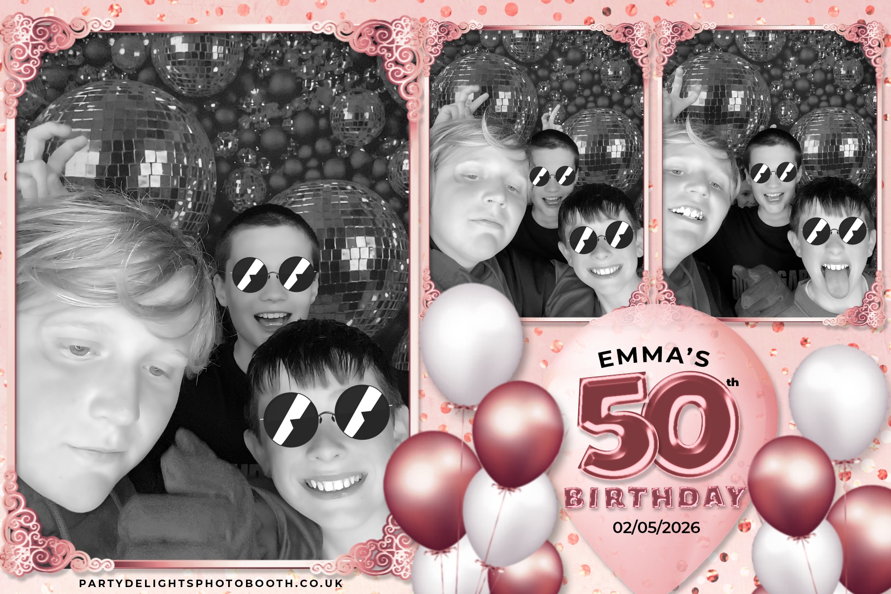 Emma's 50th birthday | View more photos from the event at gallery.partydelightsphotobooth.co.uk/u/PartyDelightsPhotoBooth/Emmas-50th-birthday