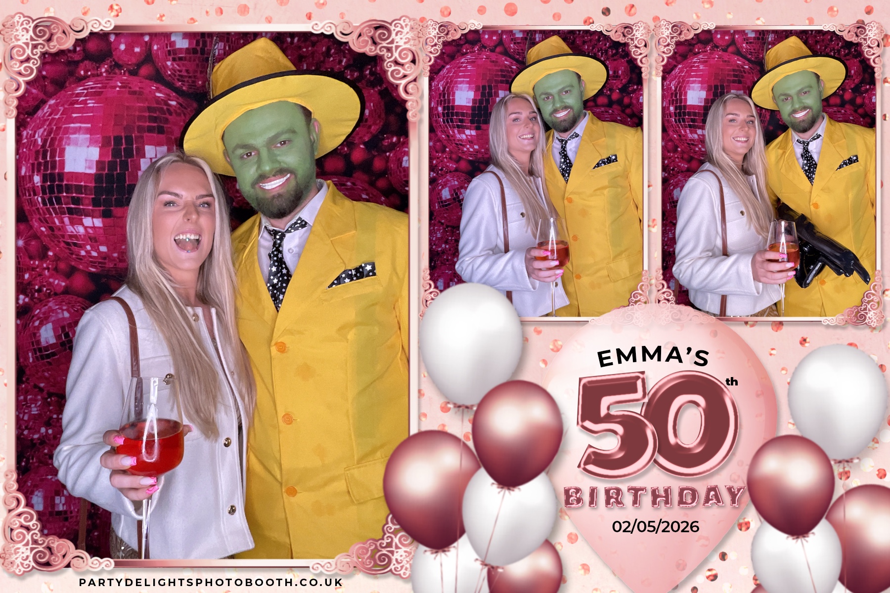Emma's 50th birthday | View more photos from the event at gallery.partydelightsphotobooth.co.uk/u/PartyDelightsPhotoBooth/Emmas-50th-birthday