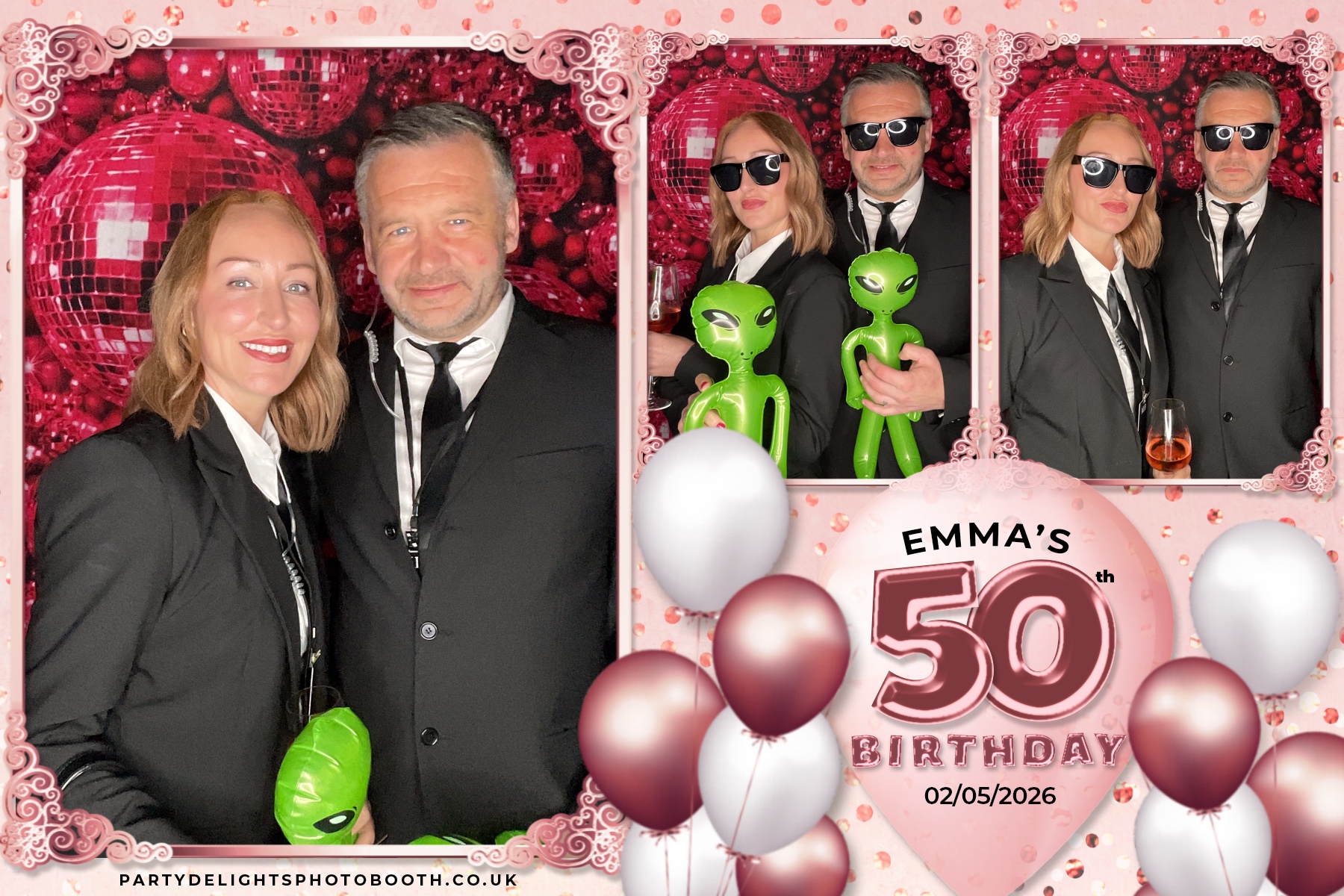 Emma's 50th birthday | View more photos from the event at gallery.partydelightsphotobooth.co.uk/u/PartyDelightsPhotoBooth/Emmas-50th-birthday