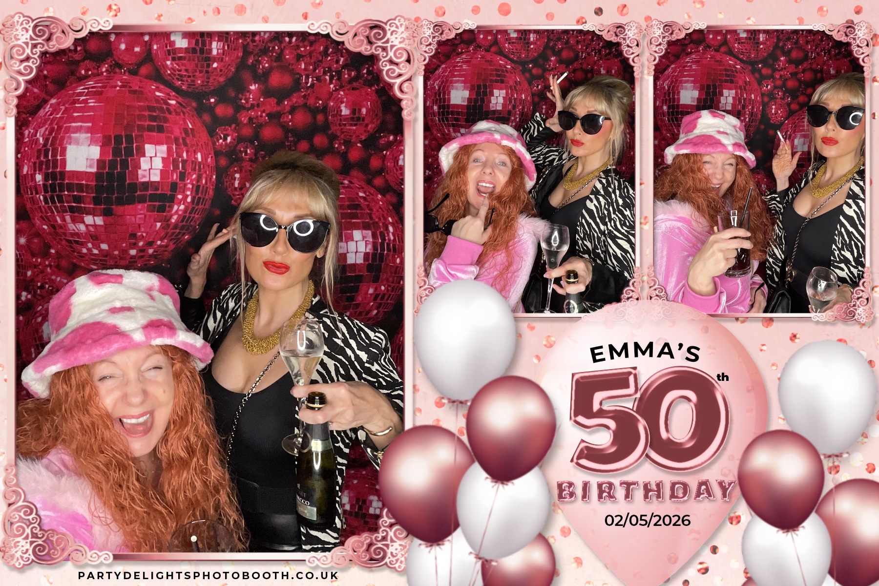Emma's 50th birthday | View more photos from the event at gallery.partydelightsphotobooth.co.uk/u/PartyDelightsPhotoBooth/Emmas-50th-birthday