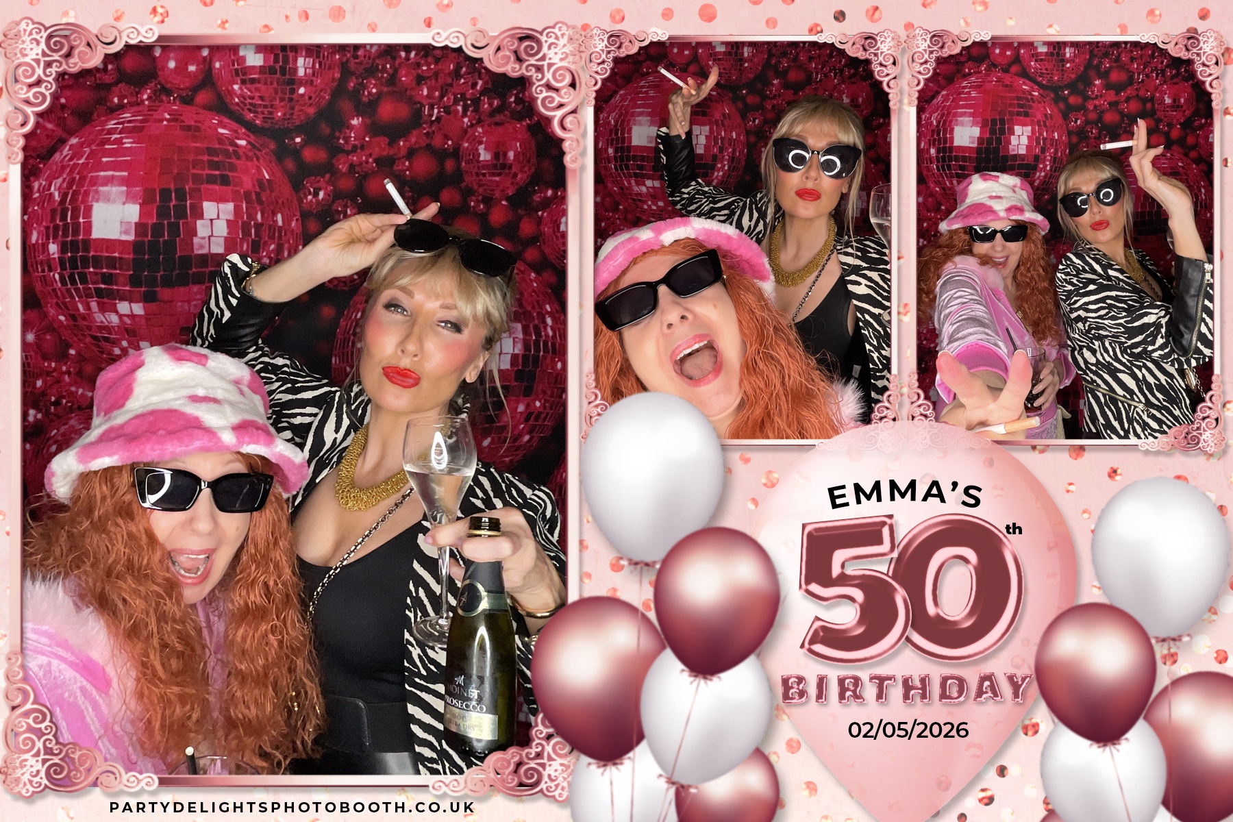 Emma's 50th birthday | View more photos from the event at gallery.partydelightsphotobooth.co.uk/u/PartyDelightsPhotoBooth/Emmas-50th-birthday