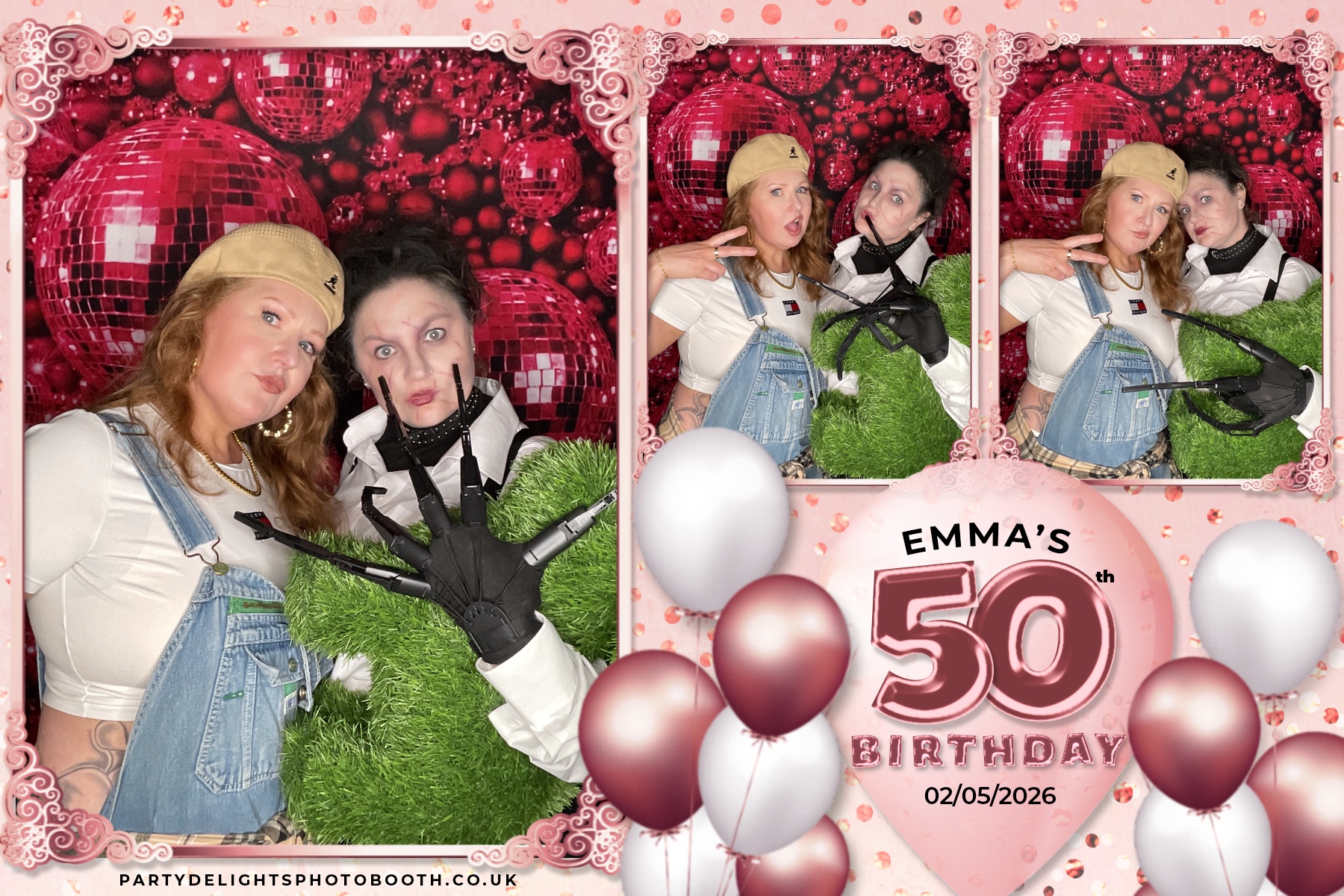 Emma's 50th birthday | View more photos from the event at gallery.partydelightsphotobooth.co.uk/u/PartyDelightsPhotoBooth/Emmas-50th-birthday