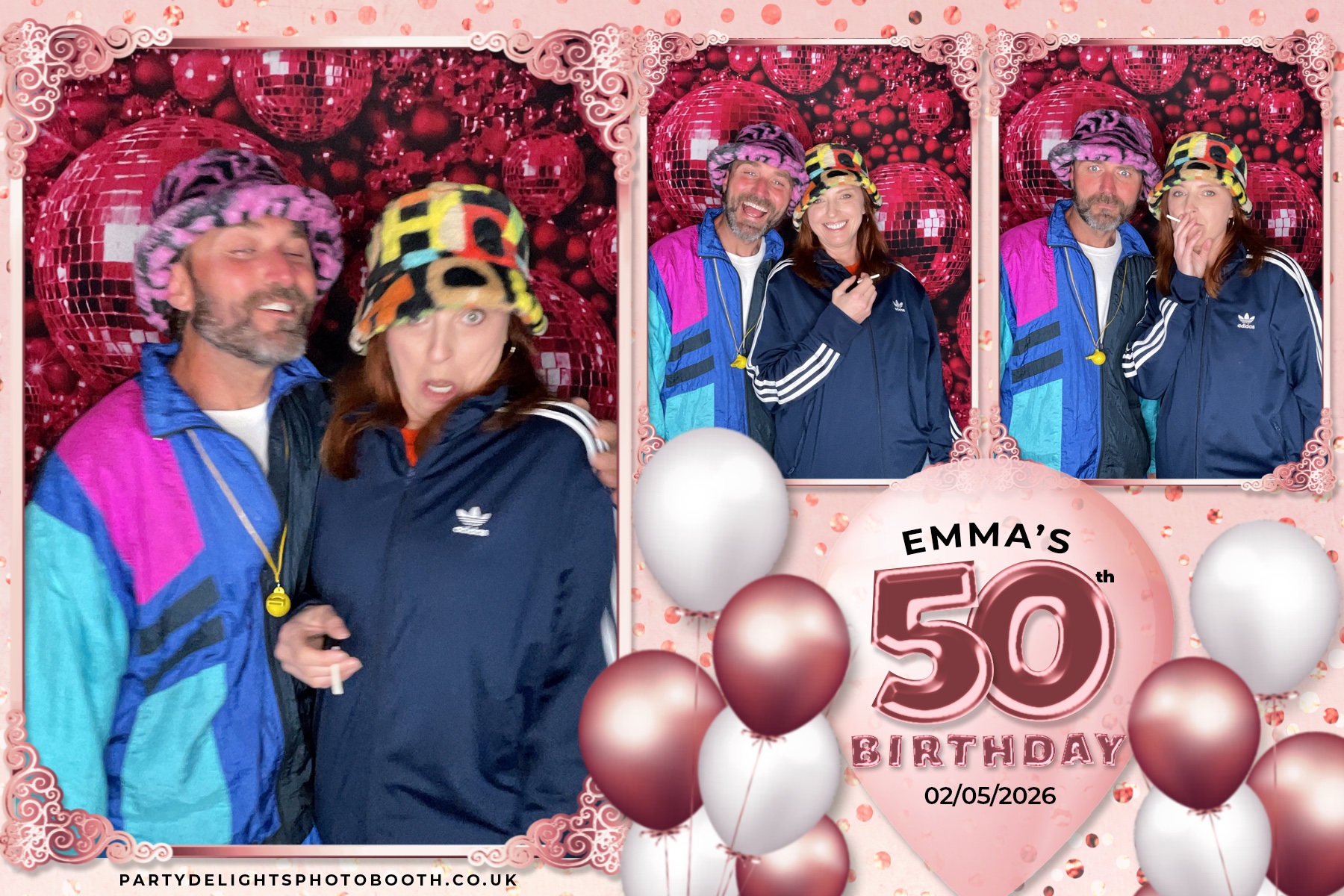 Emma's 50th birthday | View more photos from the event at gallery.partydelightsphotobooth.co.uk/u/PartyDelightsPhotoBooth/Emmas-50th-birthday