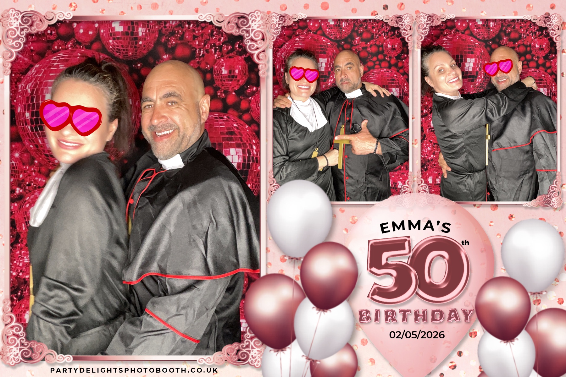 Emma's 50th birthday | View more photos from the event at gallery.partydelightsphotobooth.co.uk/u/PartyDelightsPhotoBooth/Emmas-50th-birthday