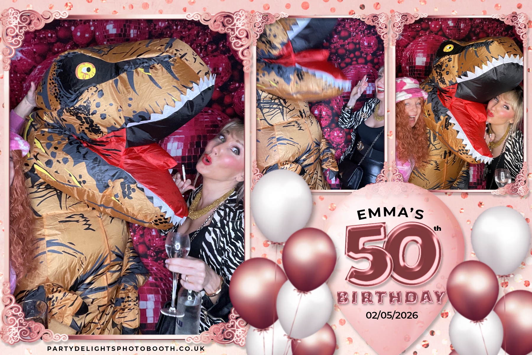 Emma's 50th birthday | View more photos from the event at gallery.partydelightsphotobooth.co.uk/u/PartyDelightsPhotoBooth/Emmas-50th-birthday