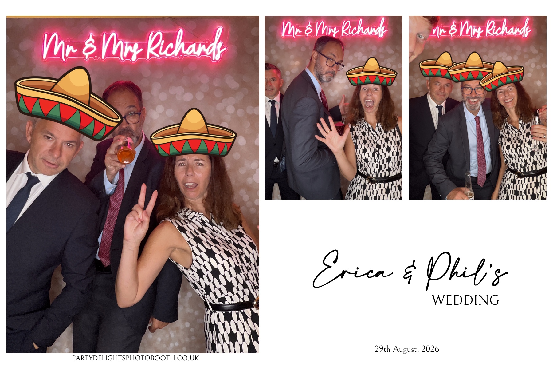 Erica & Phil’s Wedding | View more photos from the event at gallery.partydelightsphotobooth.co.uk/u/PartyDelightsPhotoBooth/Erica-Phil’s-Wedding