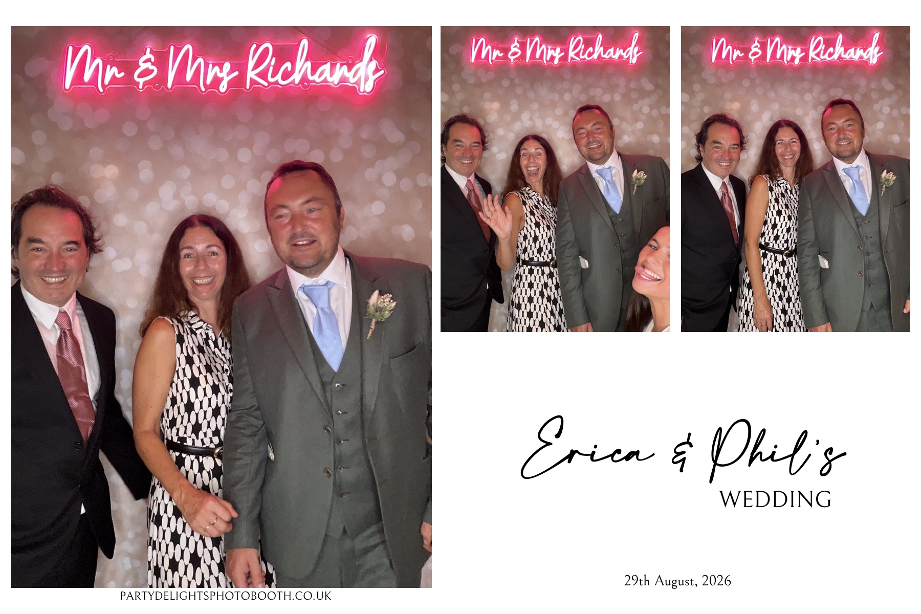 Erica & Phil’s Wedding | View more photos from the event at gallery.partydelightsphotobooth.co.uk/u/PartyDelightsPhotoBooth/Erica-Phil’s-Wedding